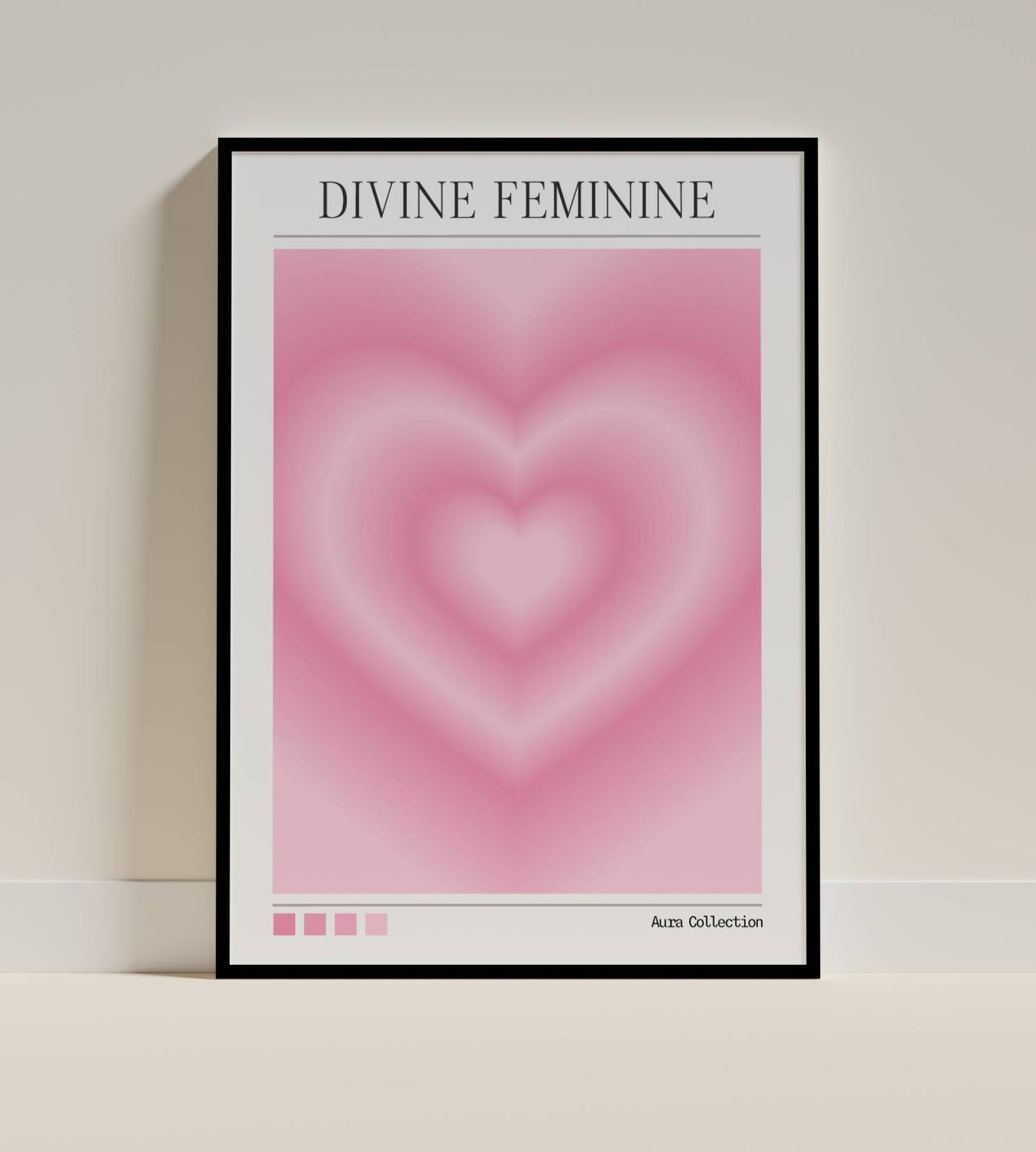 Divine Feminine Aura Collection Poster