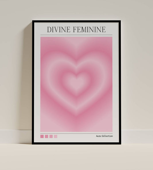 Divine Feminine Aura Collection Poster