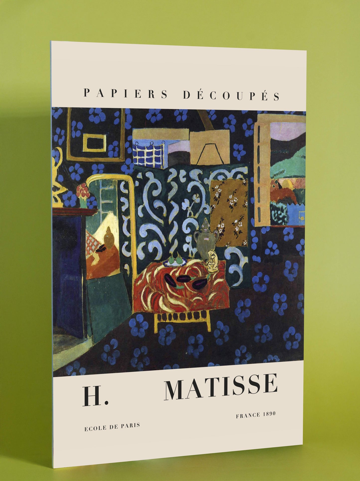 Henri Matisse Art Print – Papiers Découpés