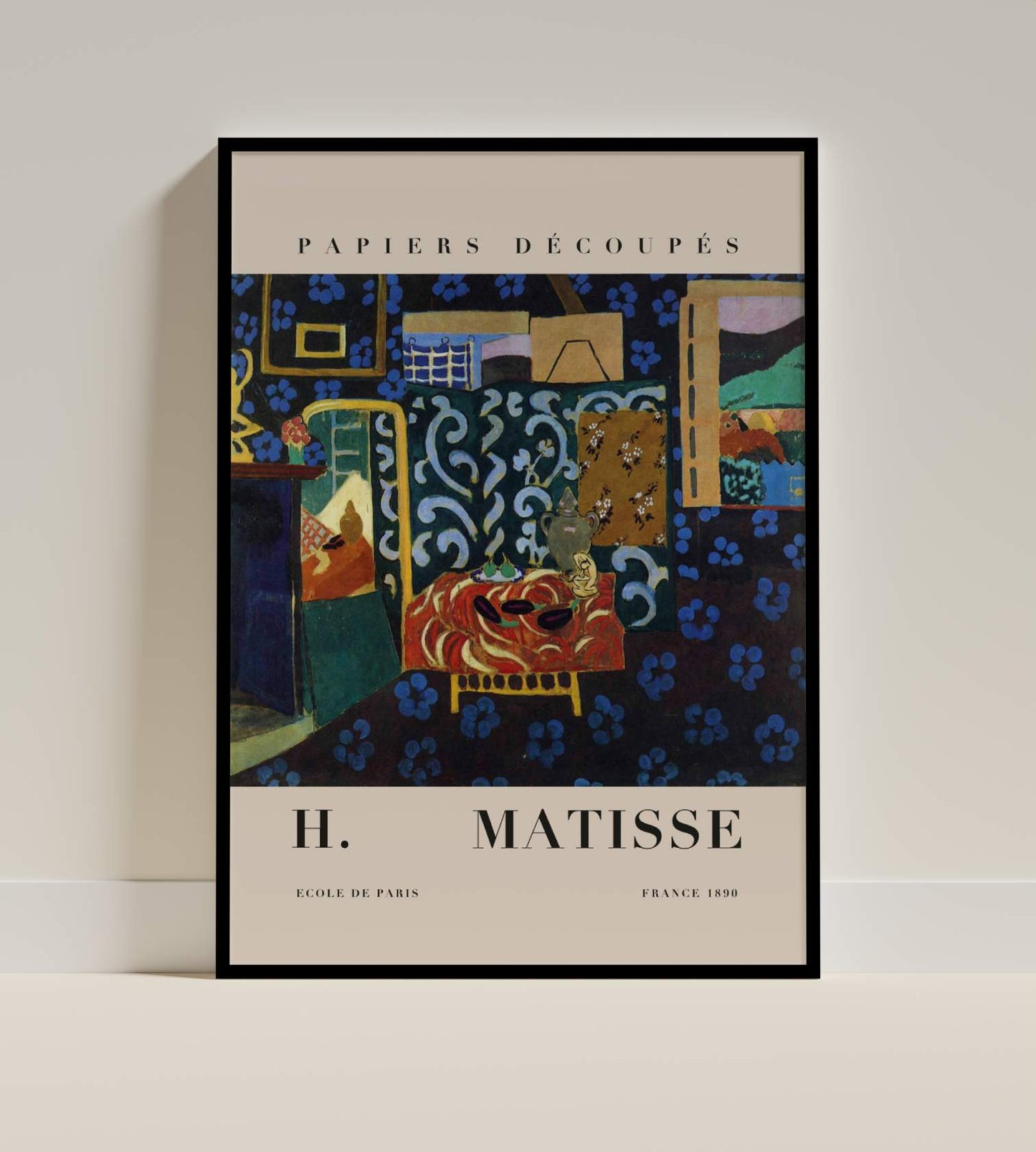 Henri Matisse Art Print – Papiers Découpés