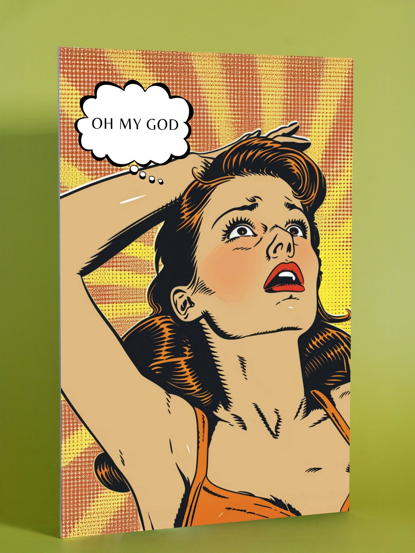 Retro Comic Style “Oh My God”