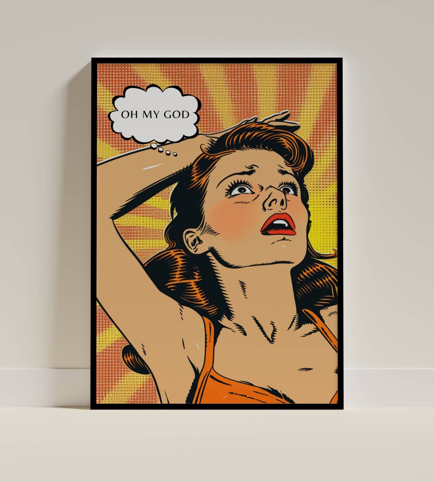 Retro Comic Style “Oh My God”