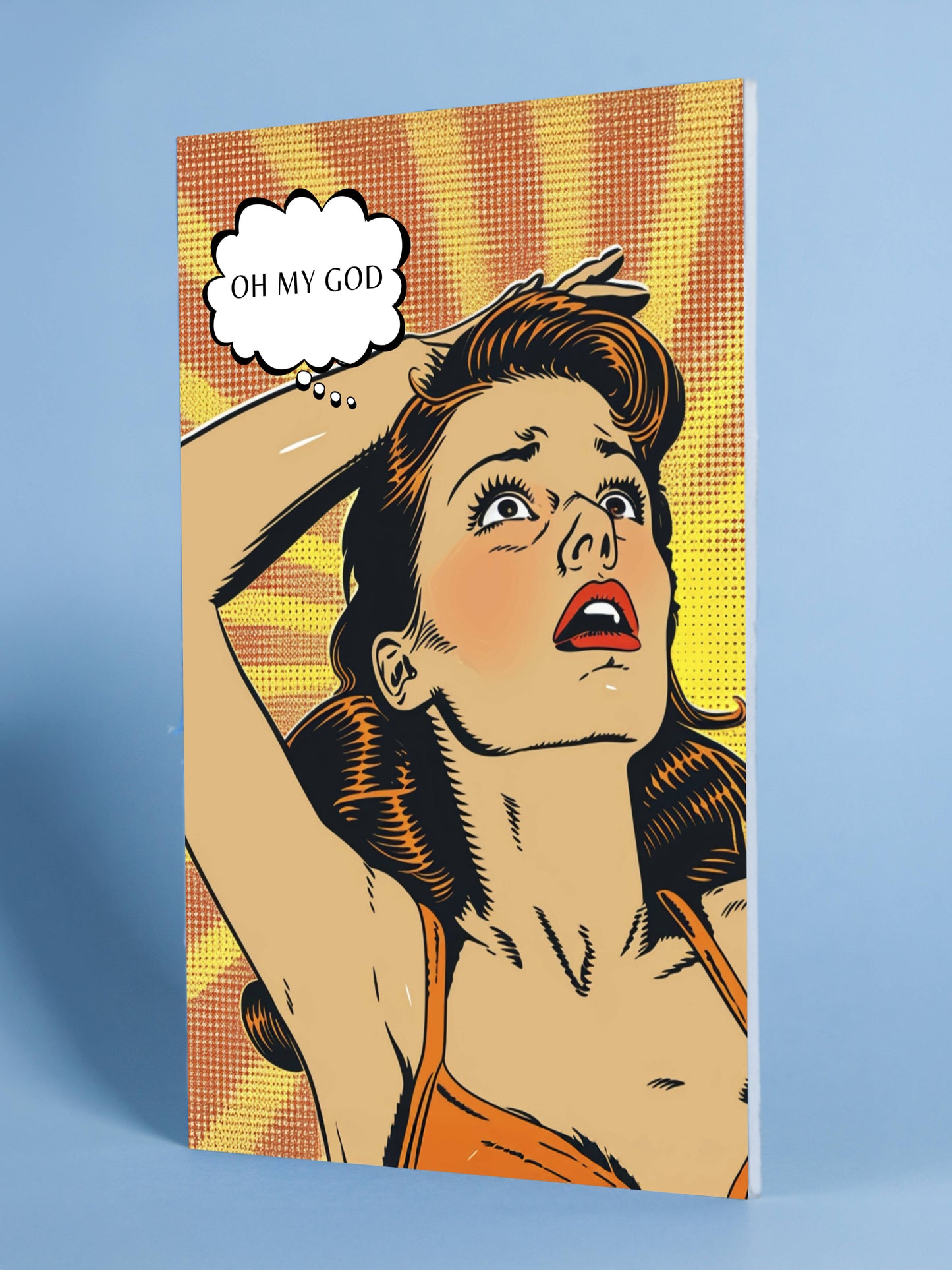 Retro Comic Style “Oh My God”
