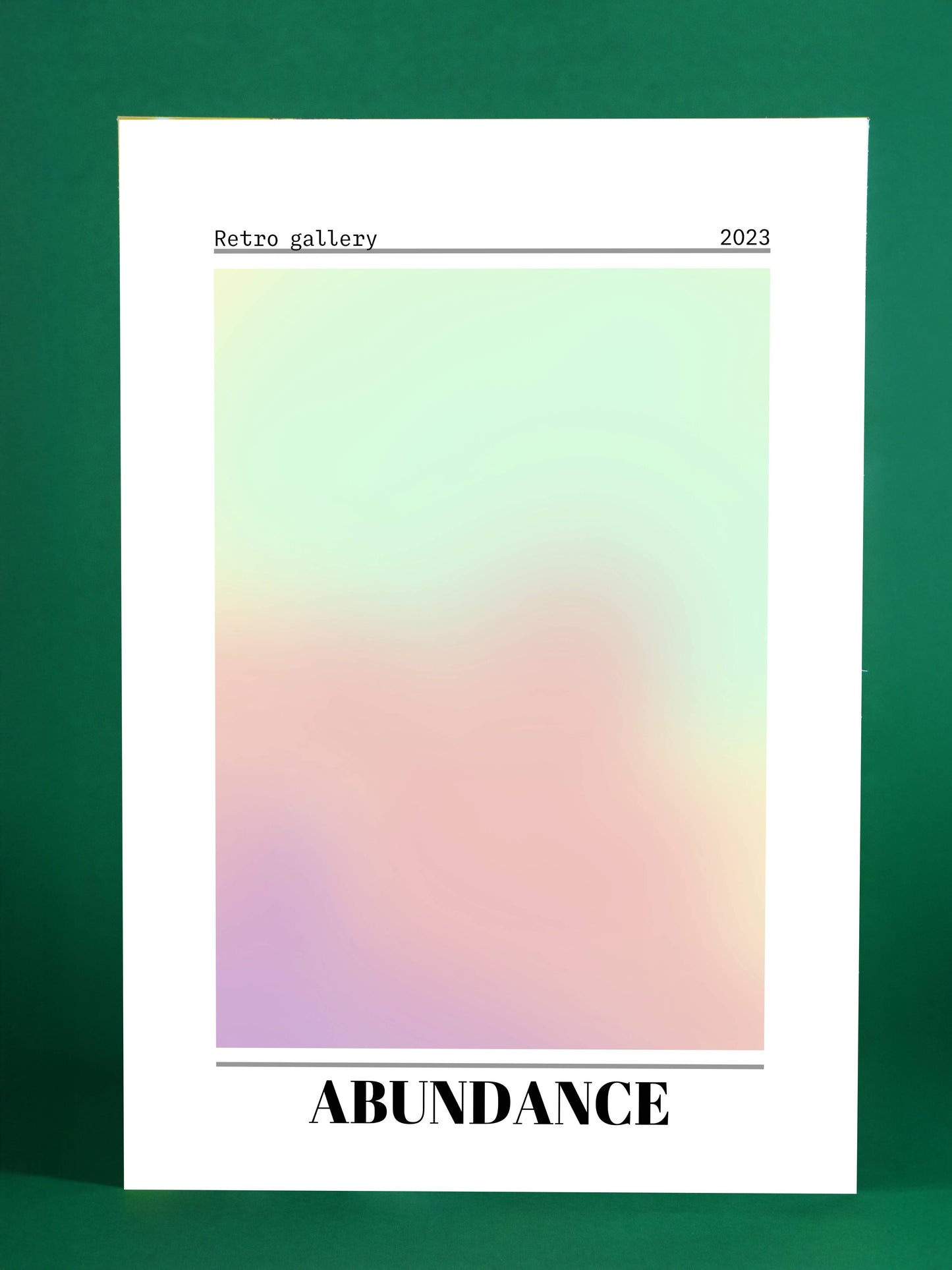Abundance Pastel Art Poster