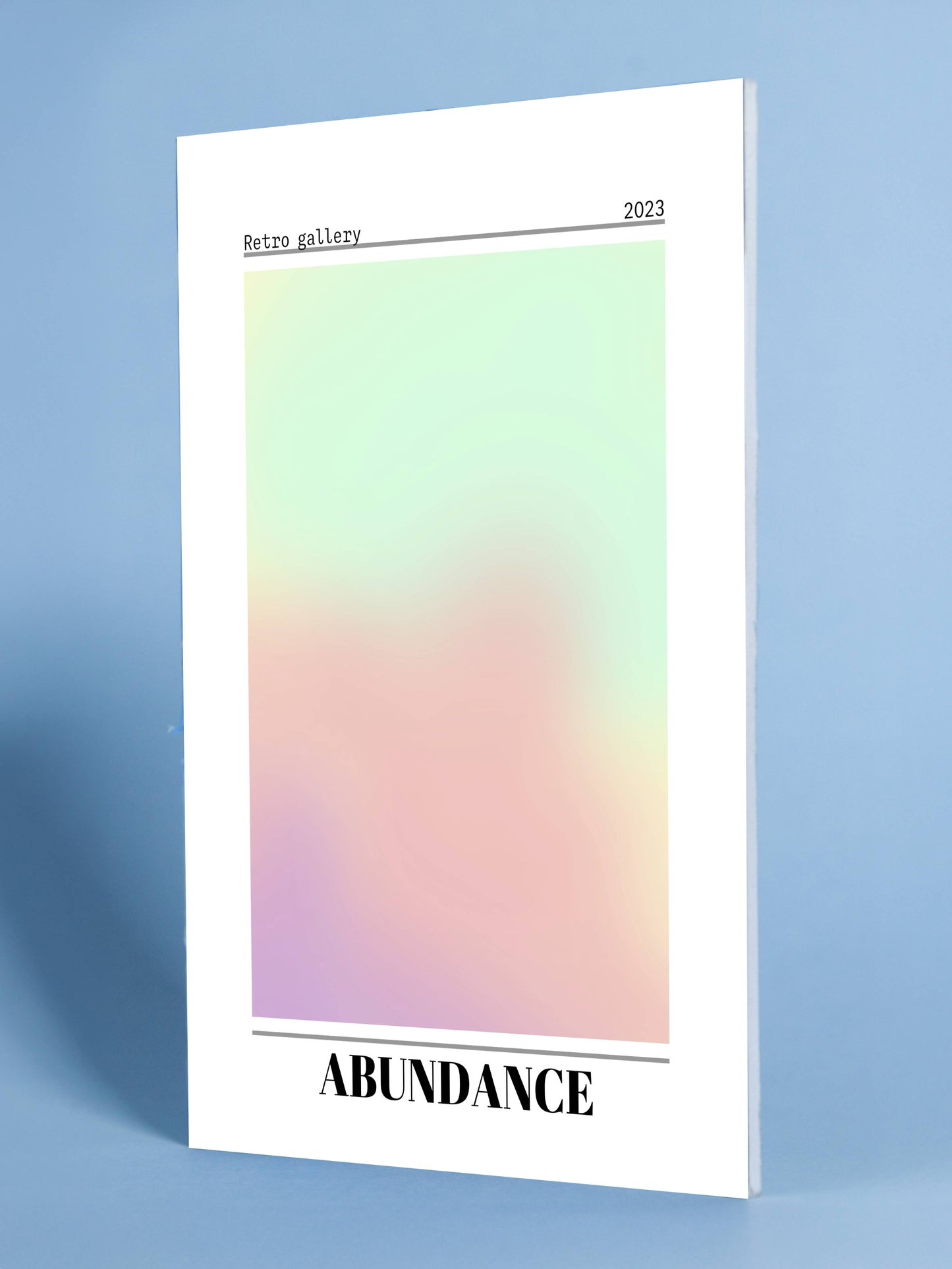 Abundance Pastel Art Poster