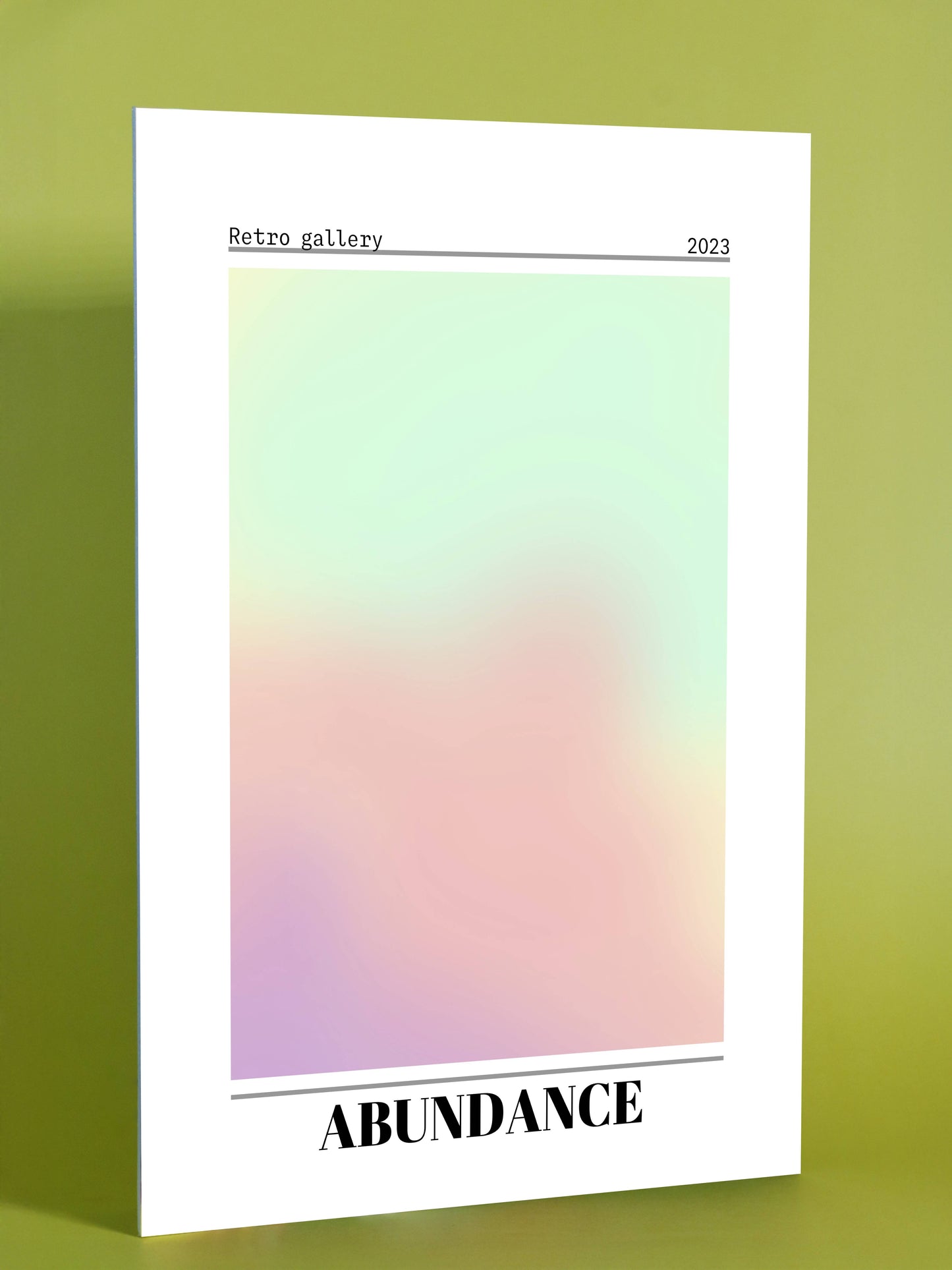 Abundance Pastel Art Poster