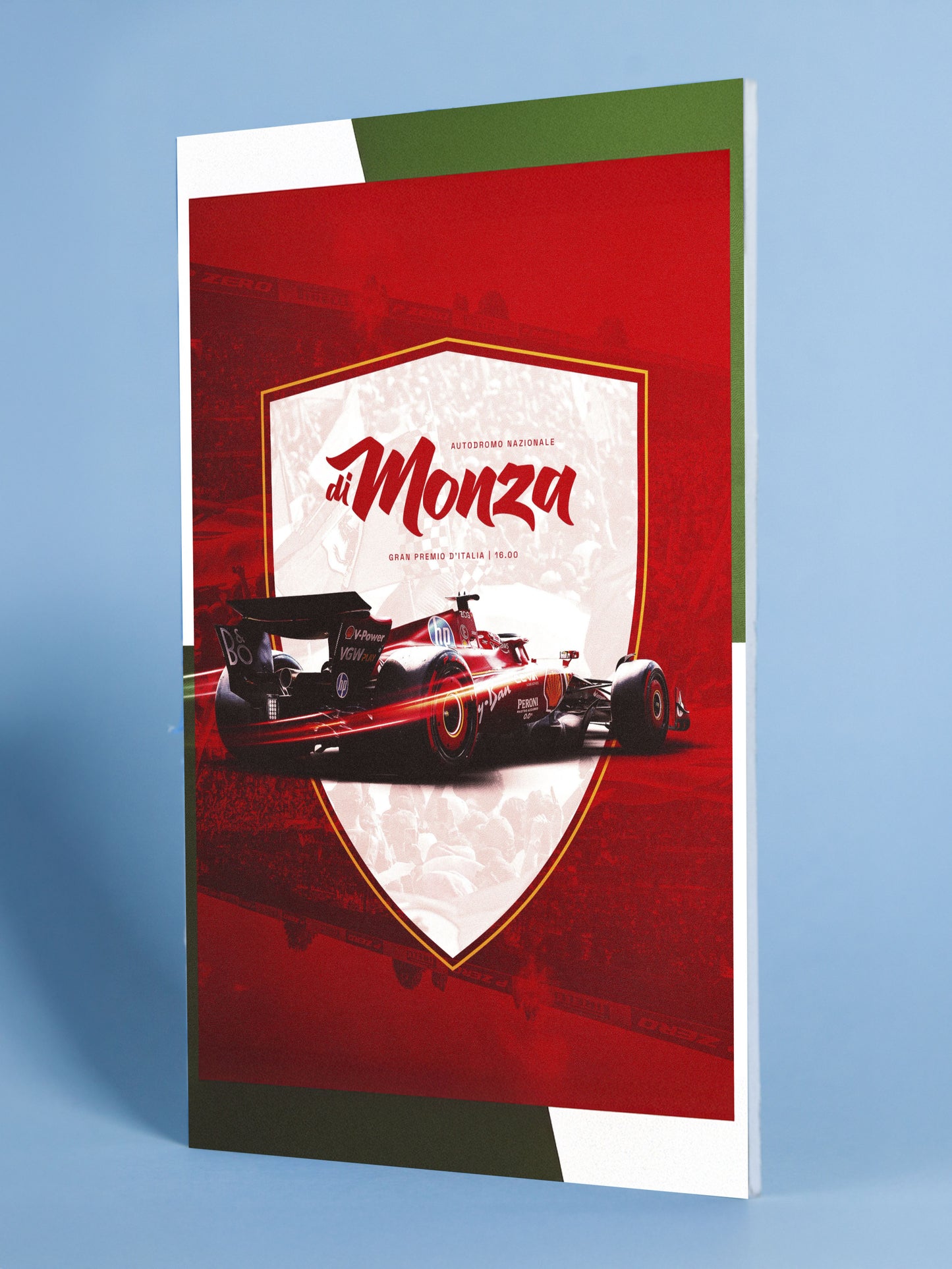 Monza Ferrari Italian Grand Prix Art Print