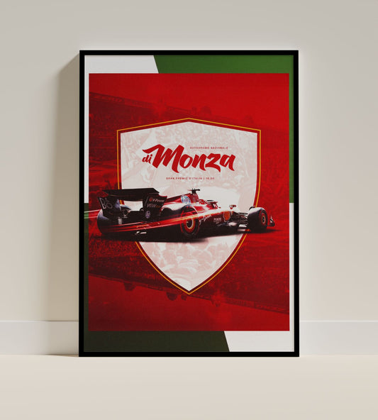 Monza Ferrari Italian Grand Prix Art Print