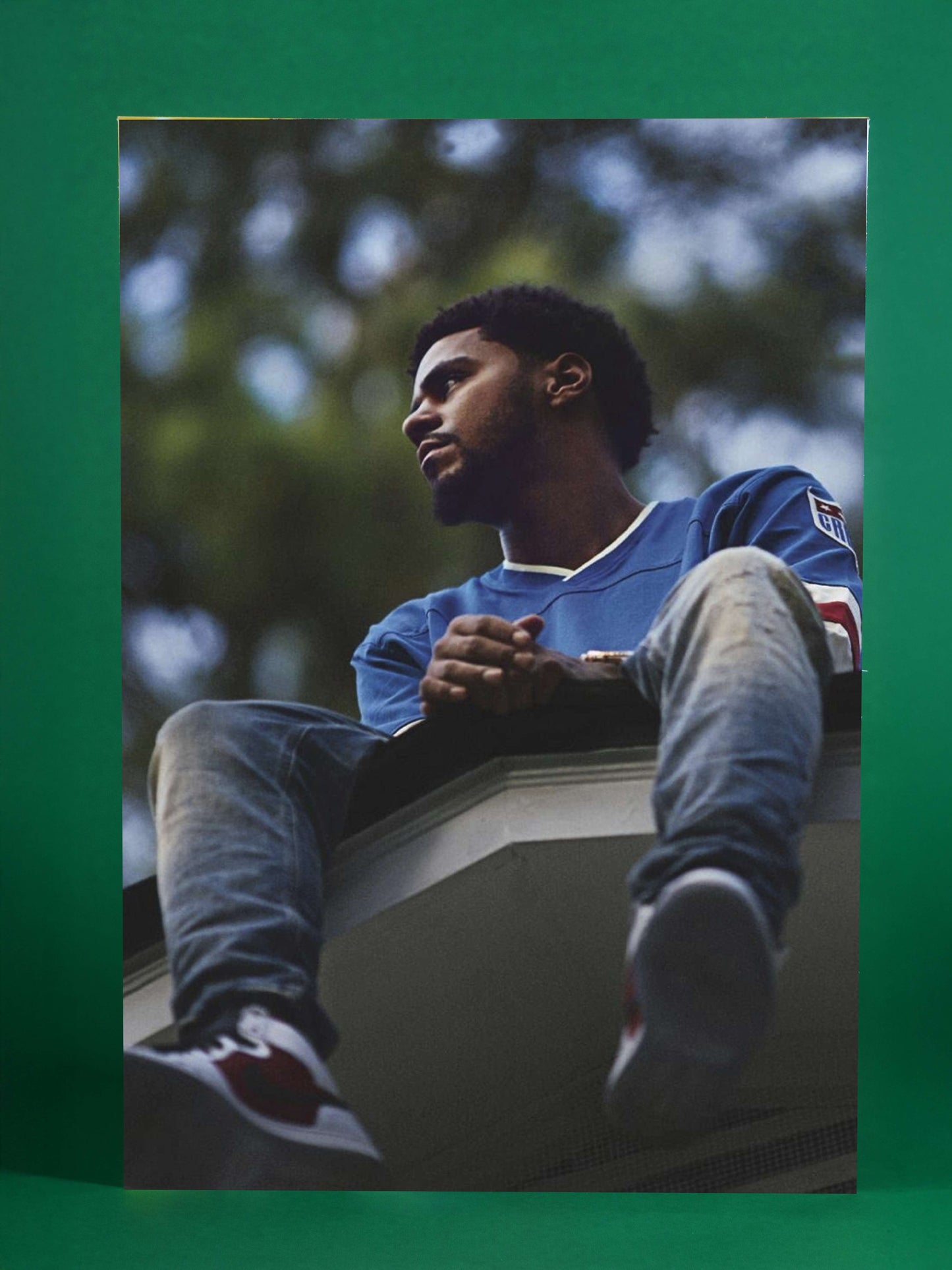 J. Cole “2014 Forest Hills Drive” Rooftop Poster
