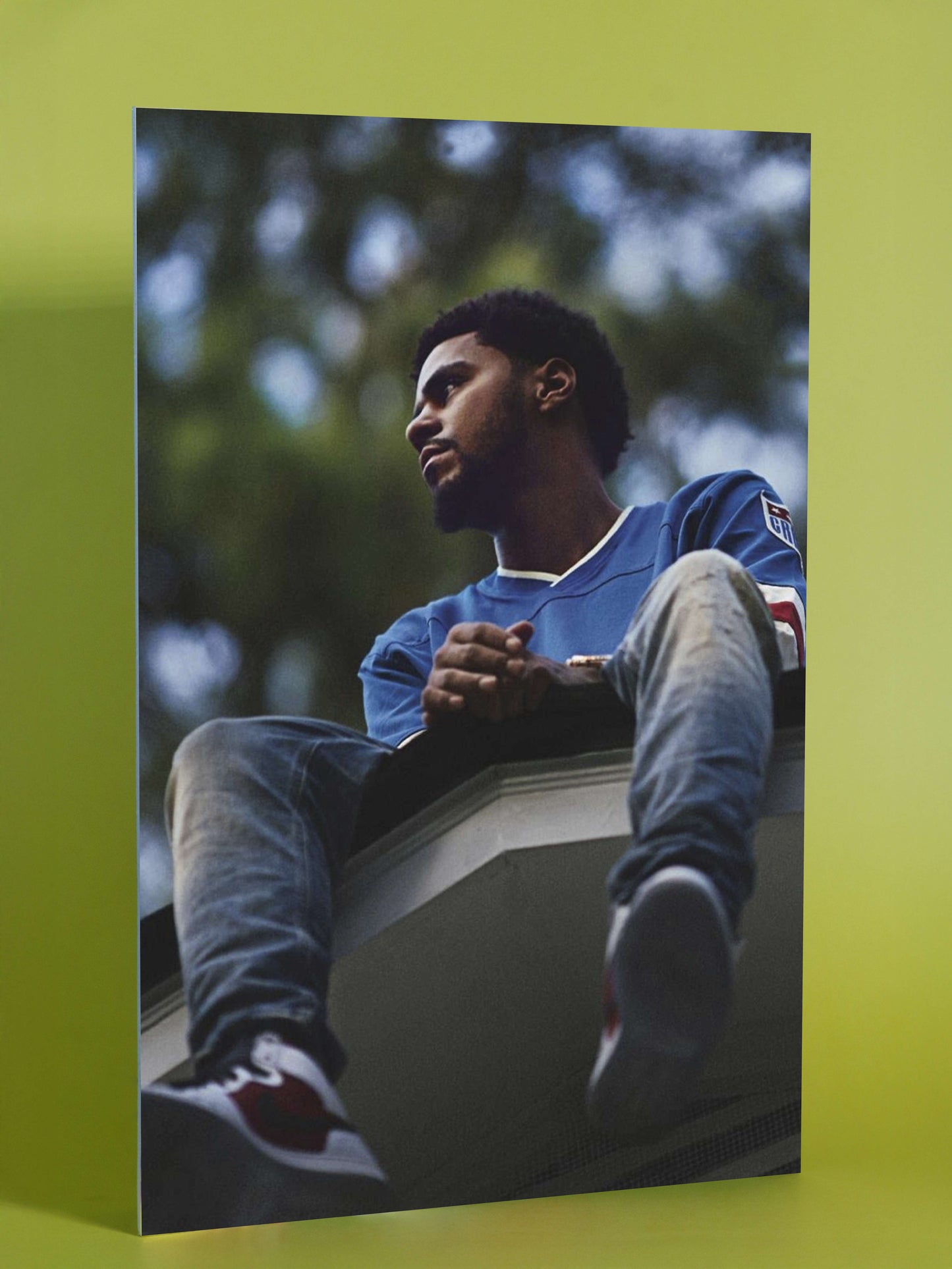 J. Cole “2014 Forest Hills Drive” Rooftop Poster