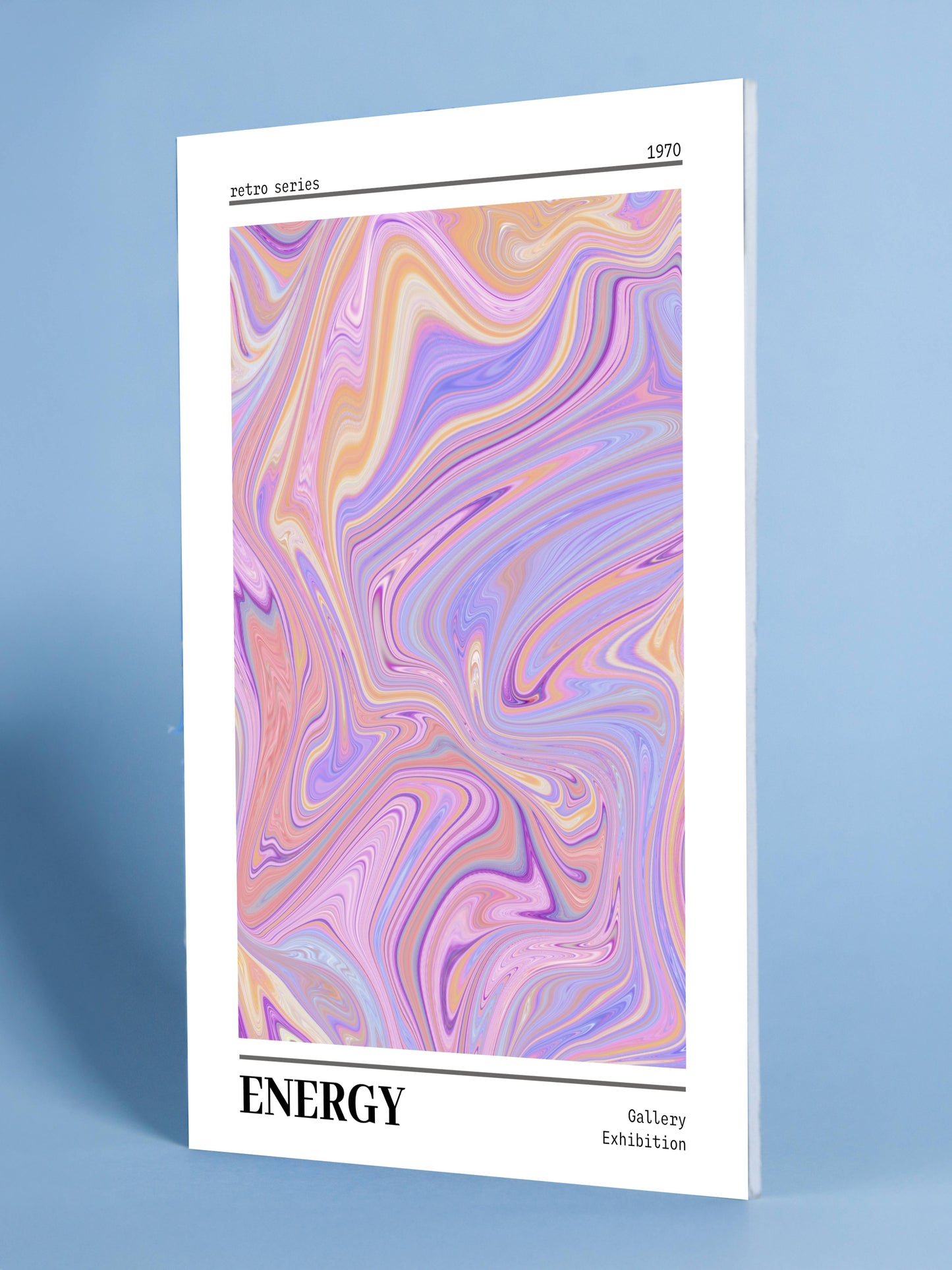 ENERGY - Retro Series Art Print