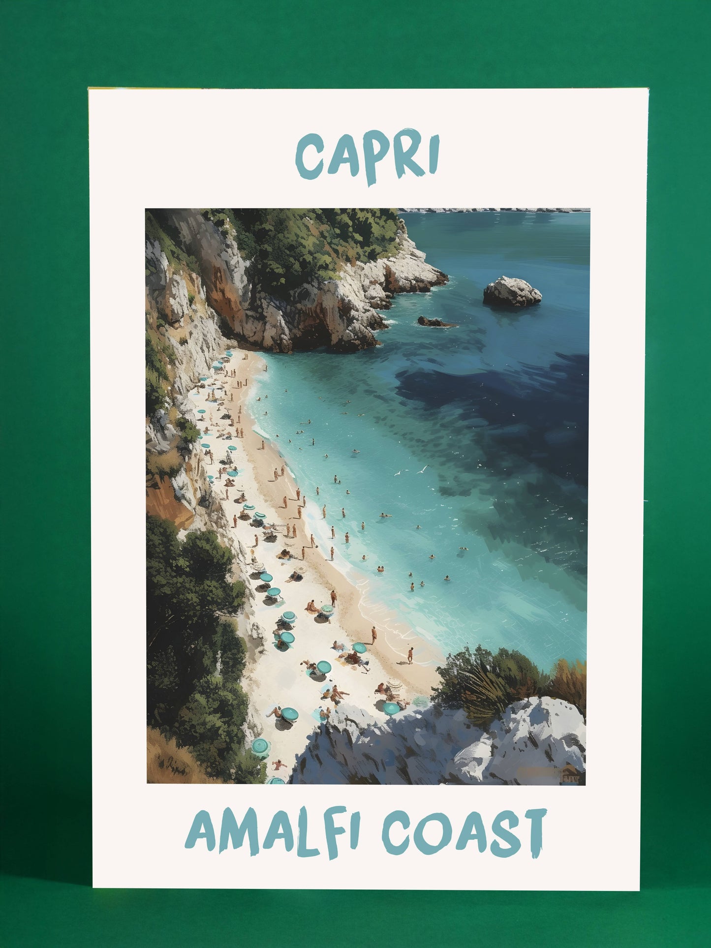 Capri Amalfi Coast Vintage