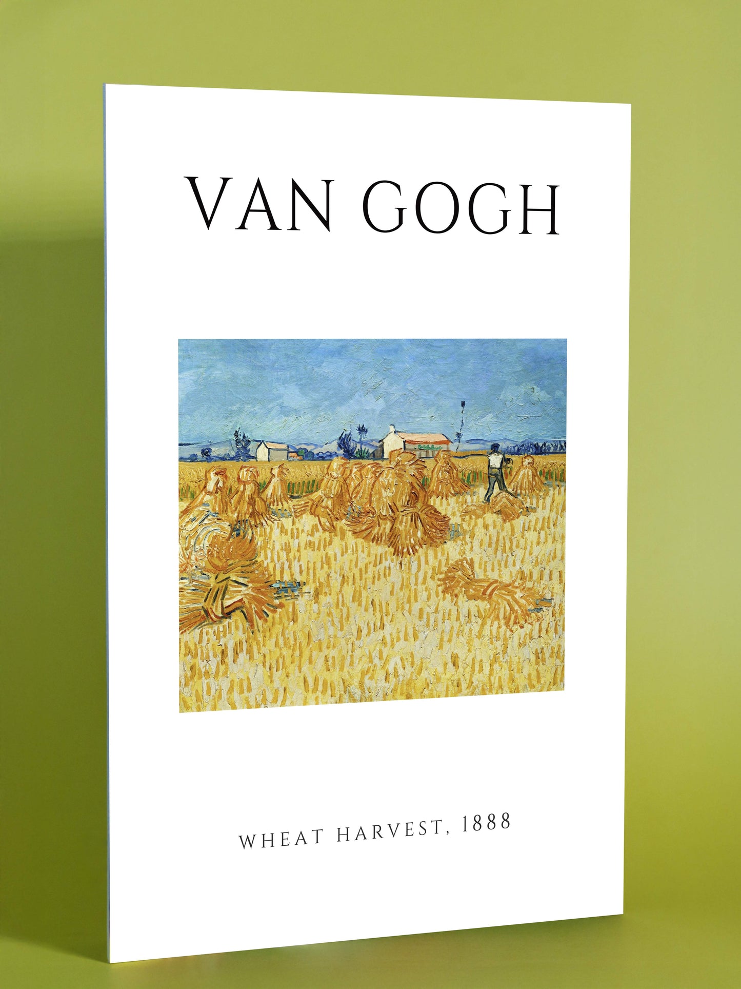 Vincent van Gogh “Wheat Harvest” Art