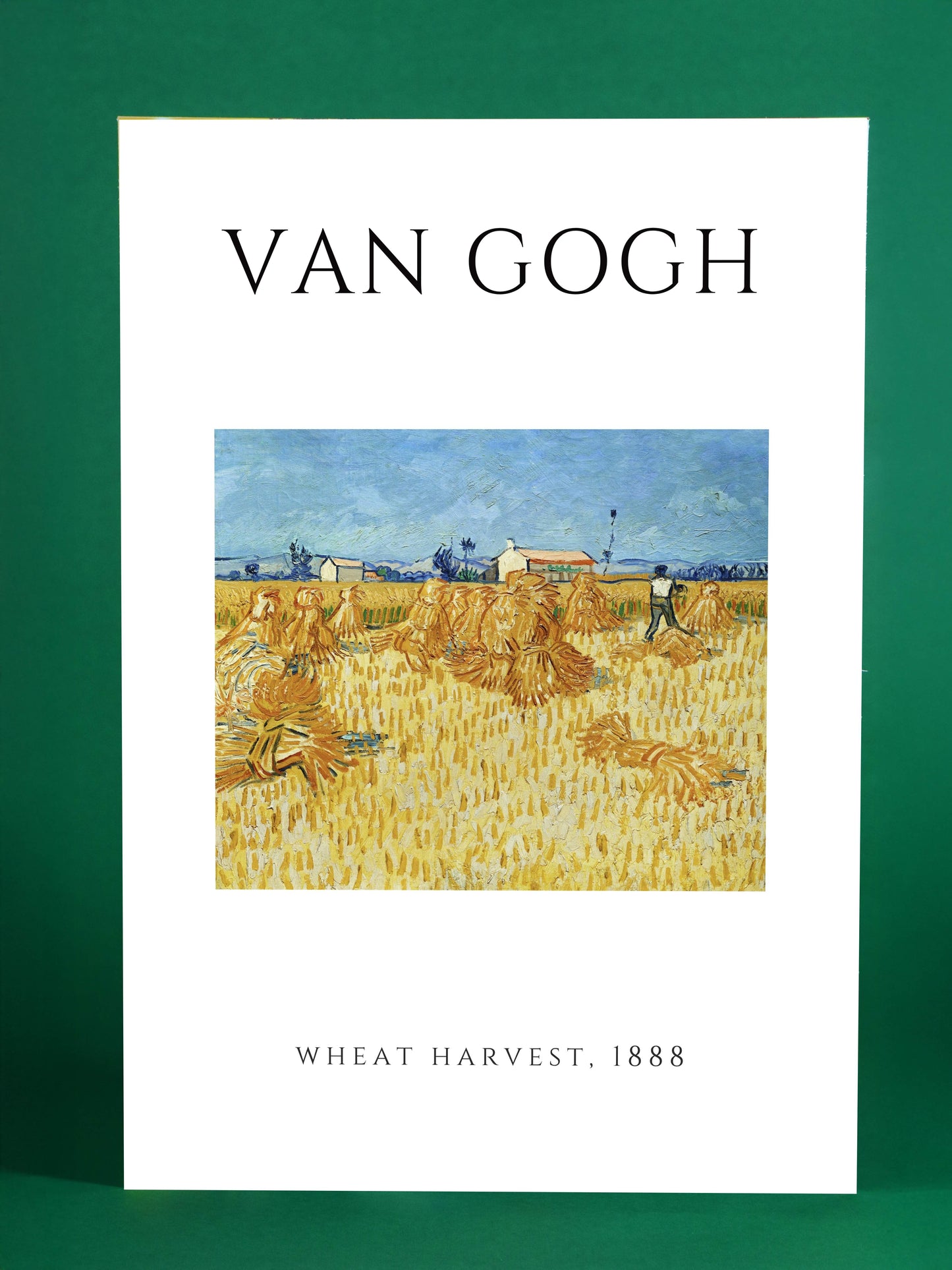 Vincent van Gogh “Wheat Harvest” Art