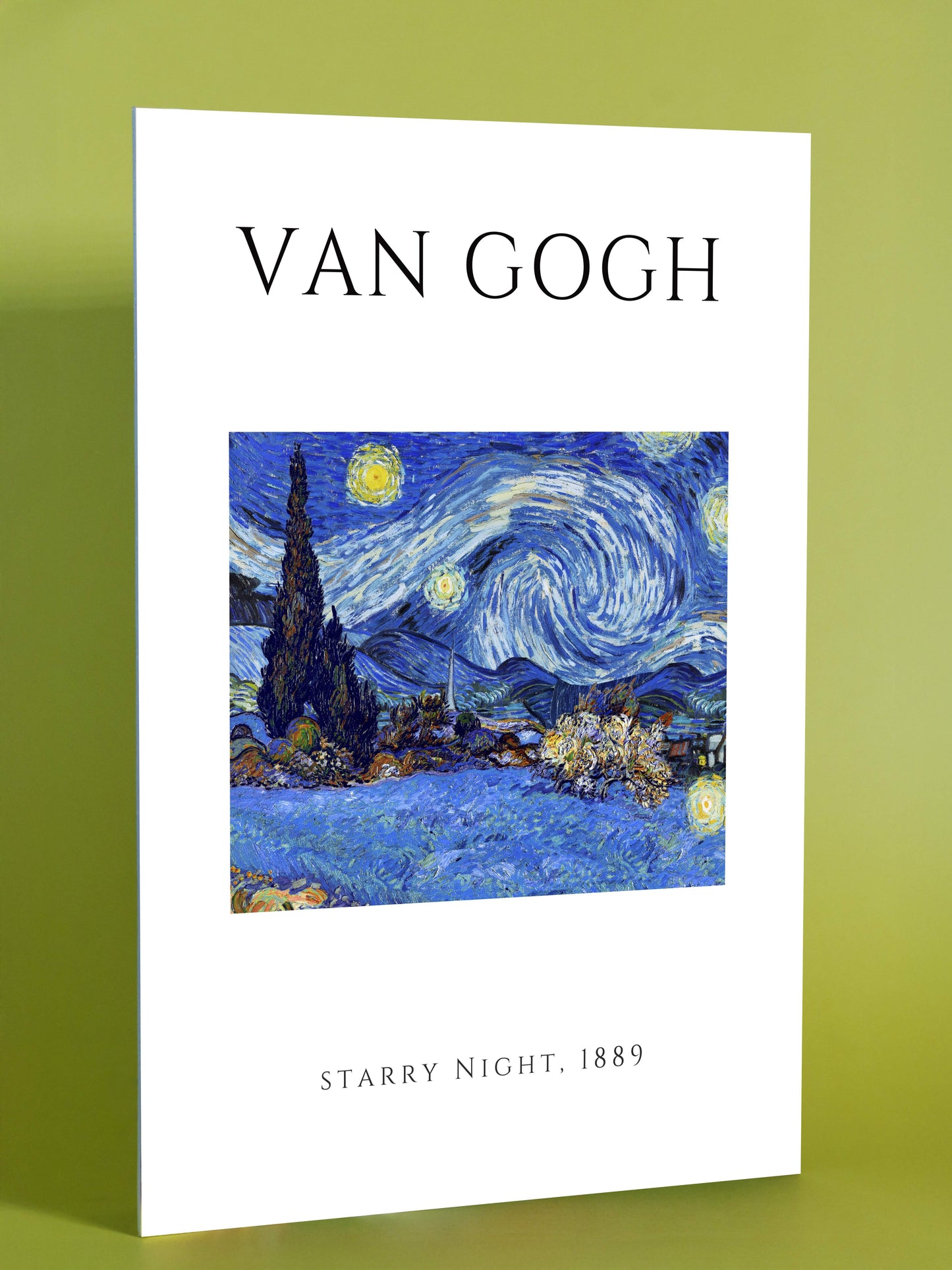 Van Gogh “Starry Night” Landscape – Museum