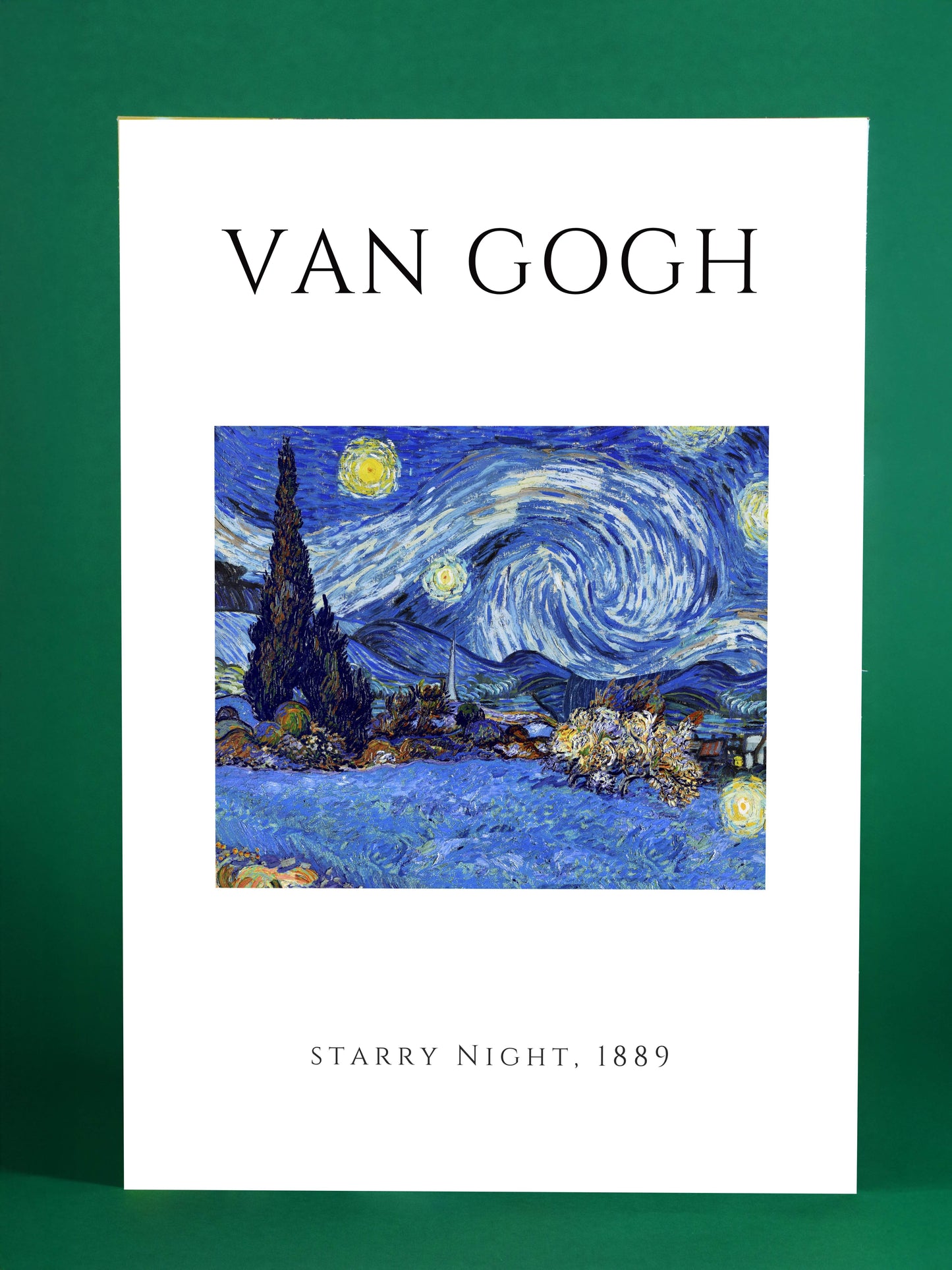 Van Gogh “Starry Night” Landscape – Museum