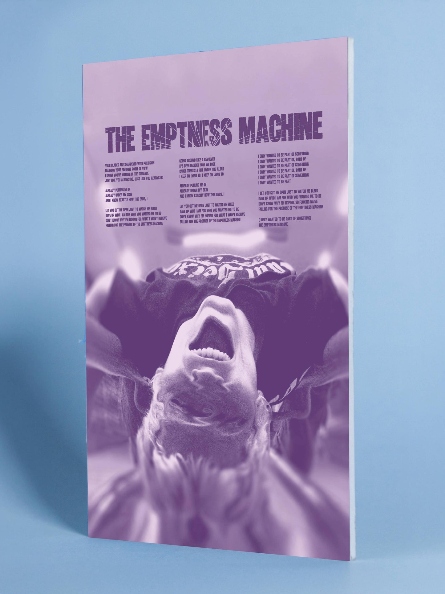 Linkin Park - The Emptiness Machine Lyrics Poster