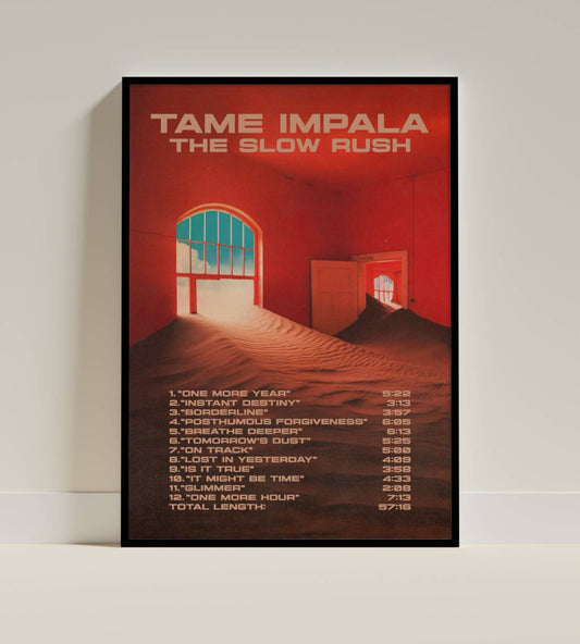 Tame Impala - The Slow Rush Album Poster