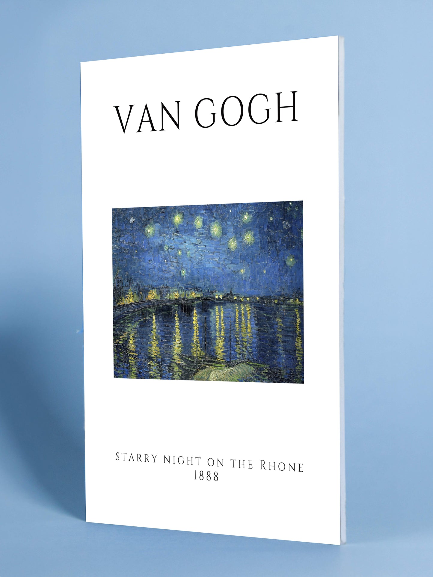 Van Gogh Poster – Starry Night On The Rhone