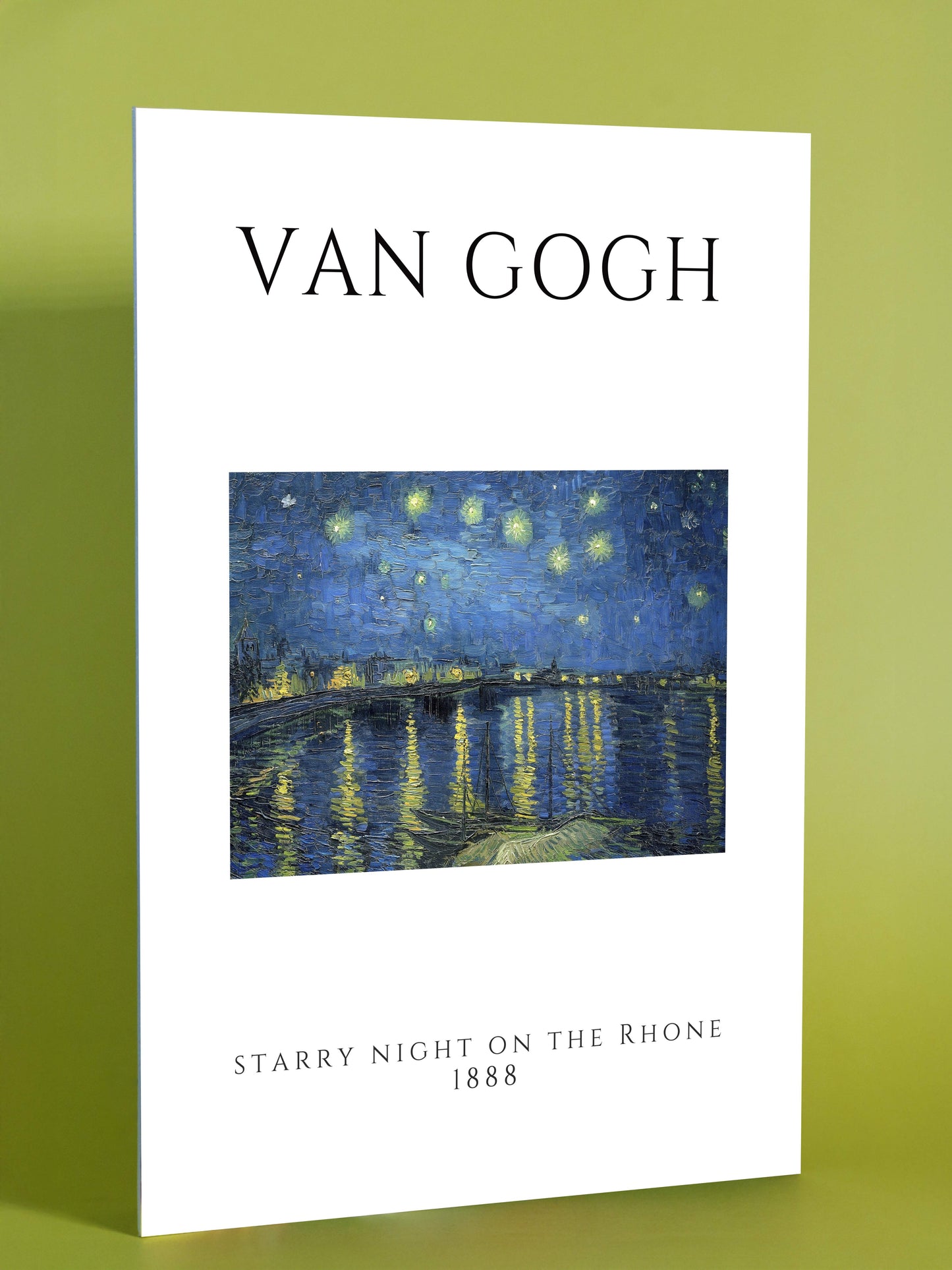 Van Gogh Poster – Starry Night On The Rhone