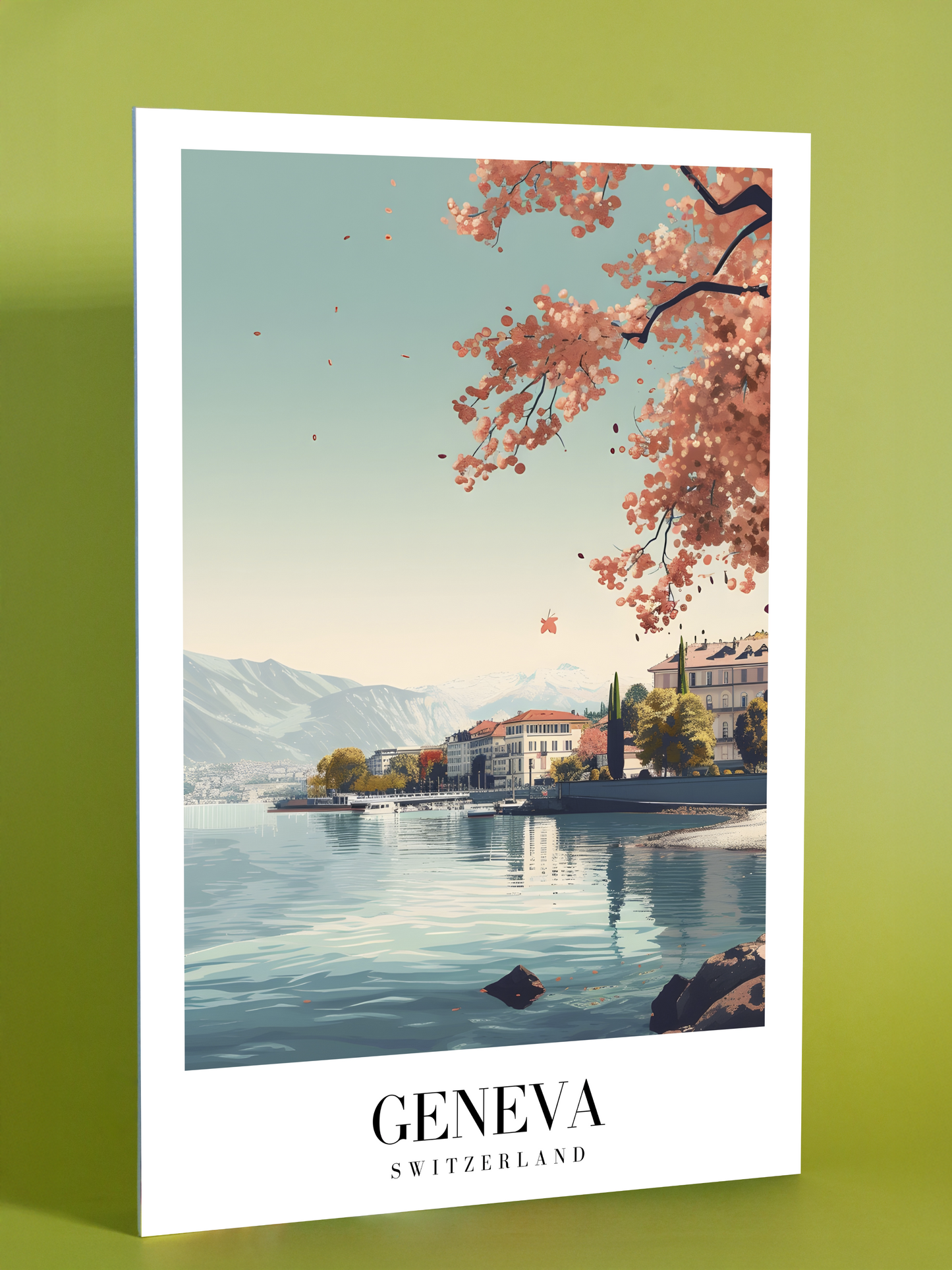 Geneva Poster – Serenity by Lake Geneva