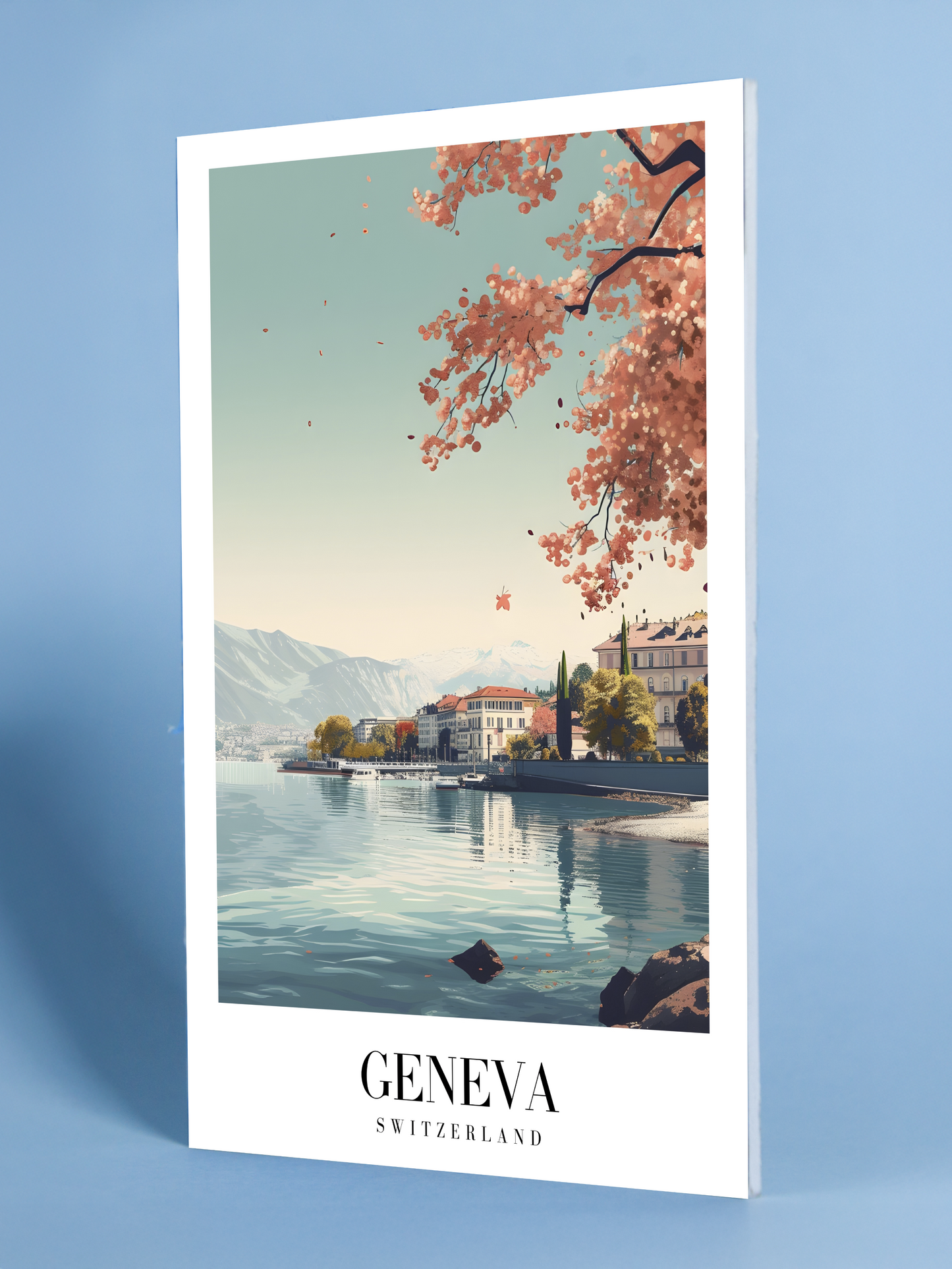 Geneva Poster – Serenity by Lake Geneva