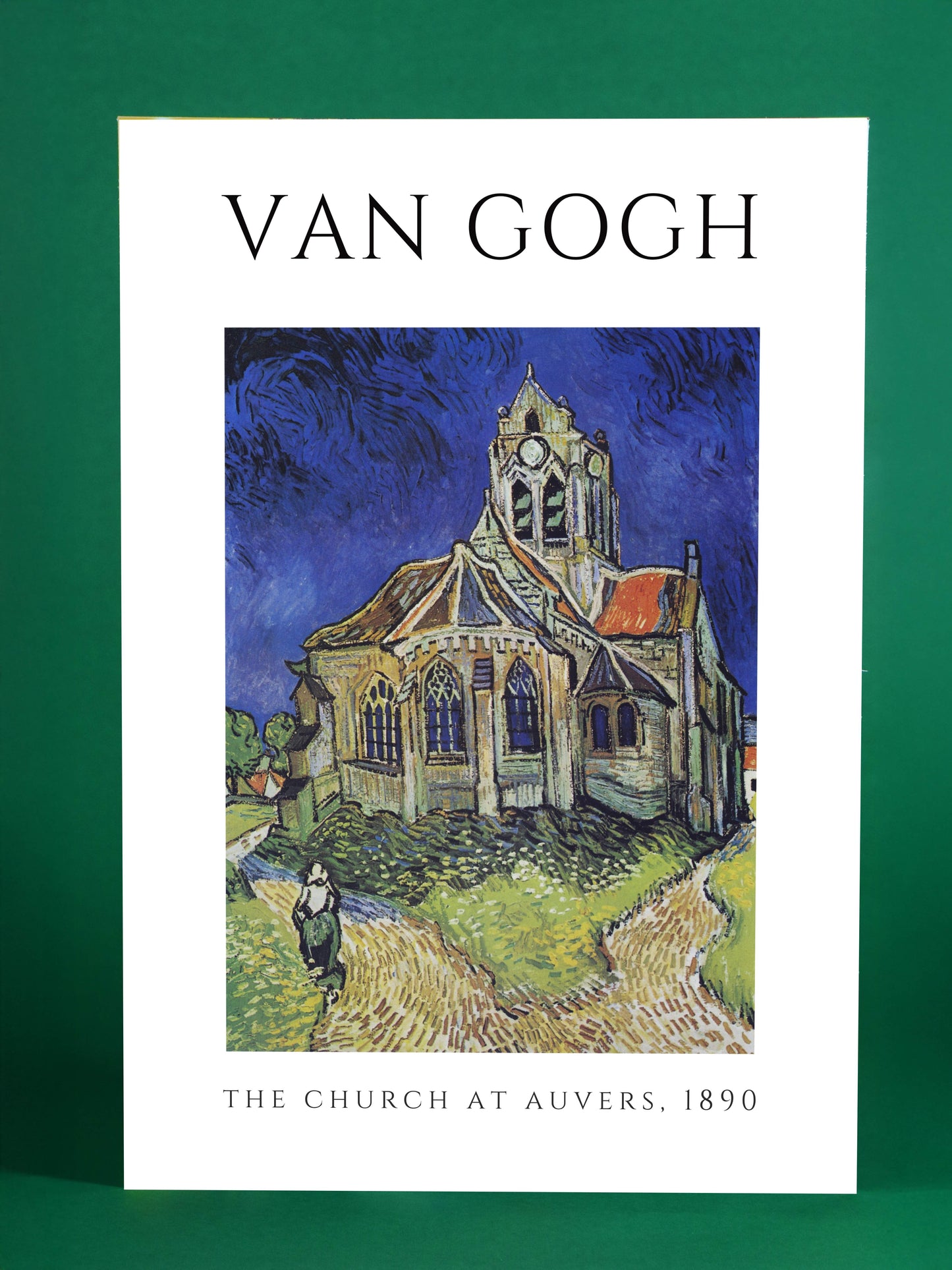 Van Gogh - The Church at Auvers, 1890