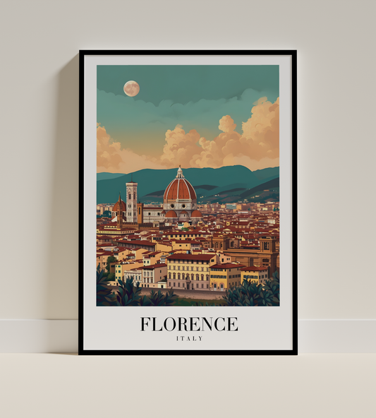 Florence Italy Duomo Art Print