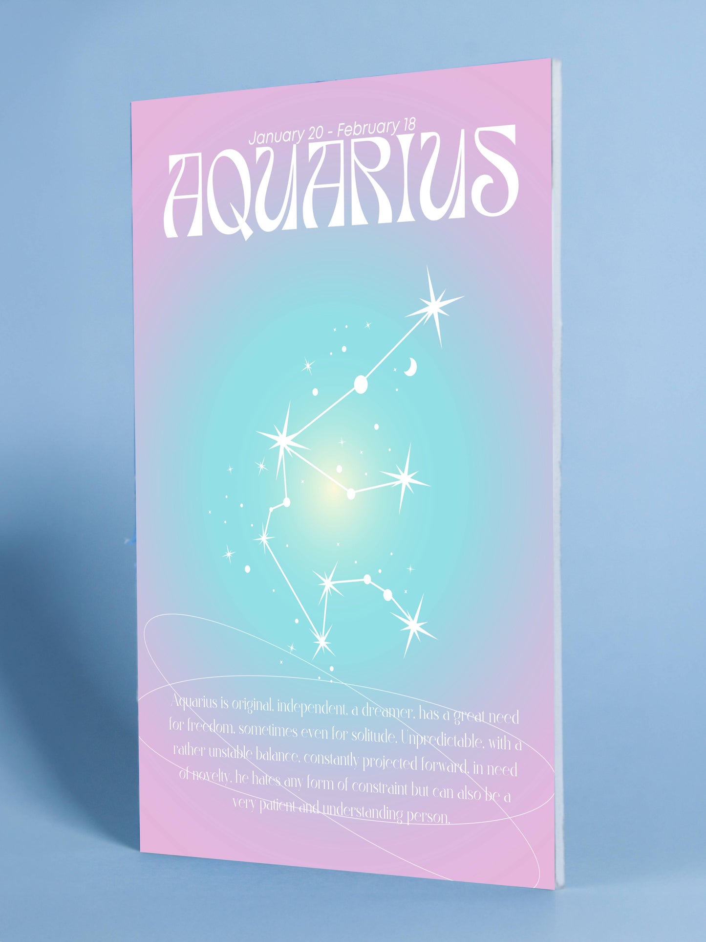 Aquarius Zodiac Sign Art