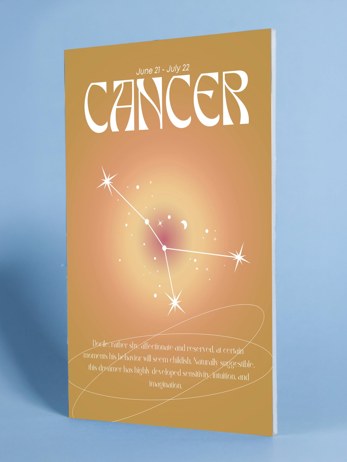 Cancer Zodiac Sign Art Print – Dreamy Astrology