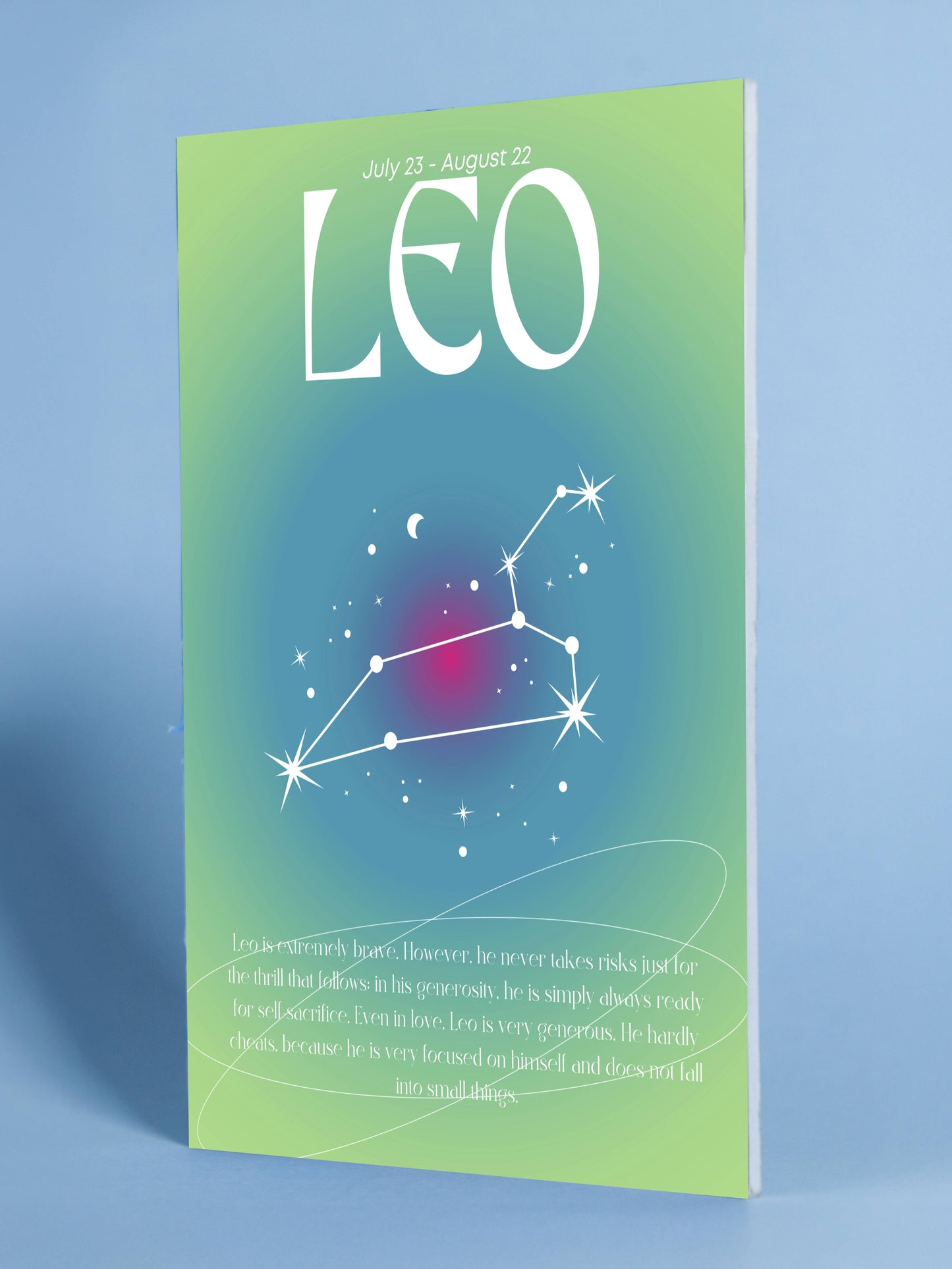Leo Zodiac Sign Art