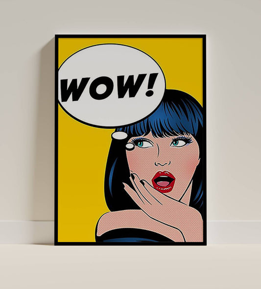 “WOW!” Comic Pop Art