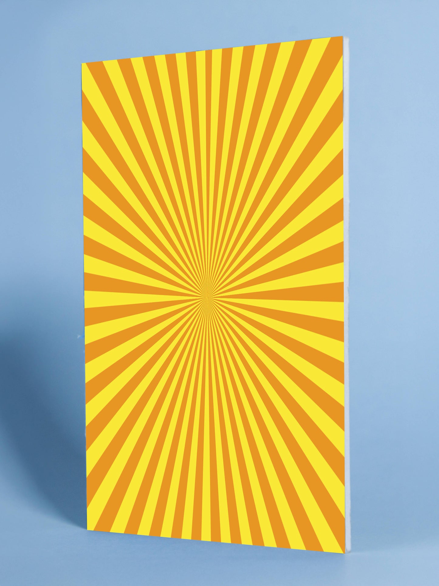 Retro Radiant Sunburst Wall Art
