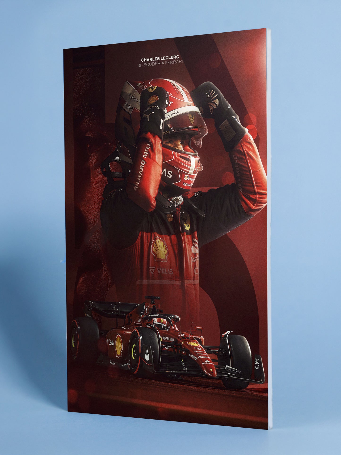 Charles Leclerc Scuderia Ferrari Poster