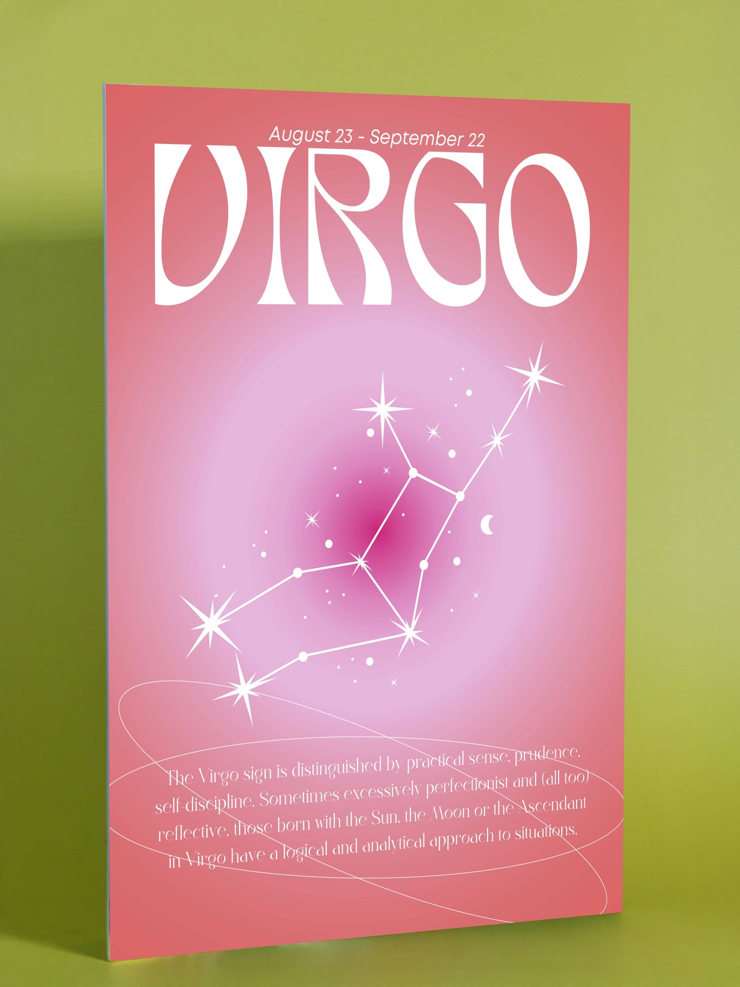 Virgo Zodiac Sign Art