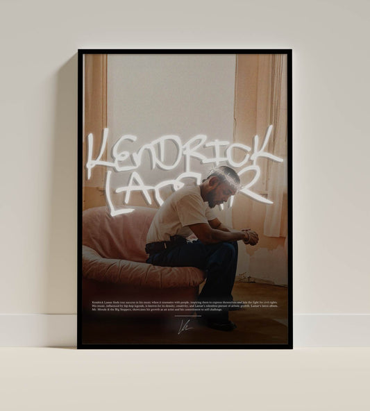 Kendrick Lamar – Minimalist Inspiration Poster