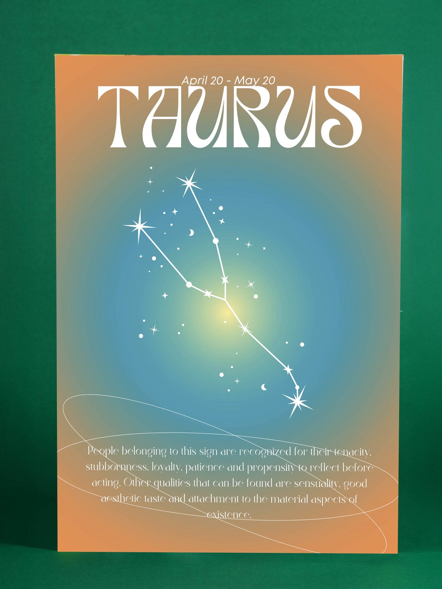 Taurus Zodiac Sign Wall Art