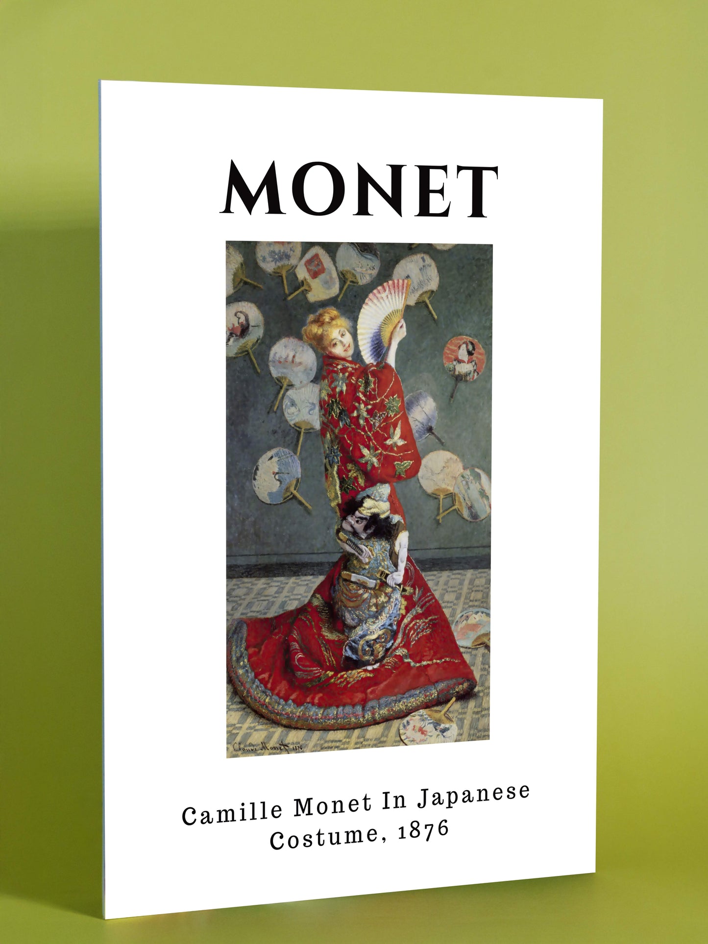 Monet - Camille Monet in Japanese Costume, 1876