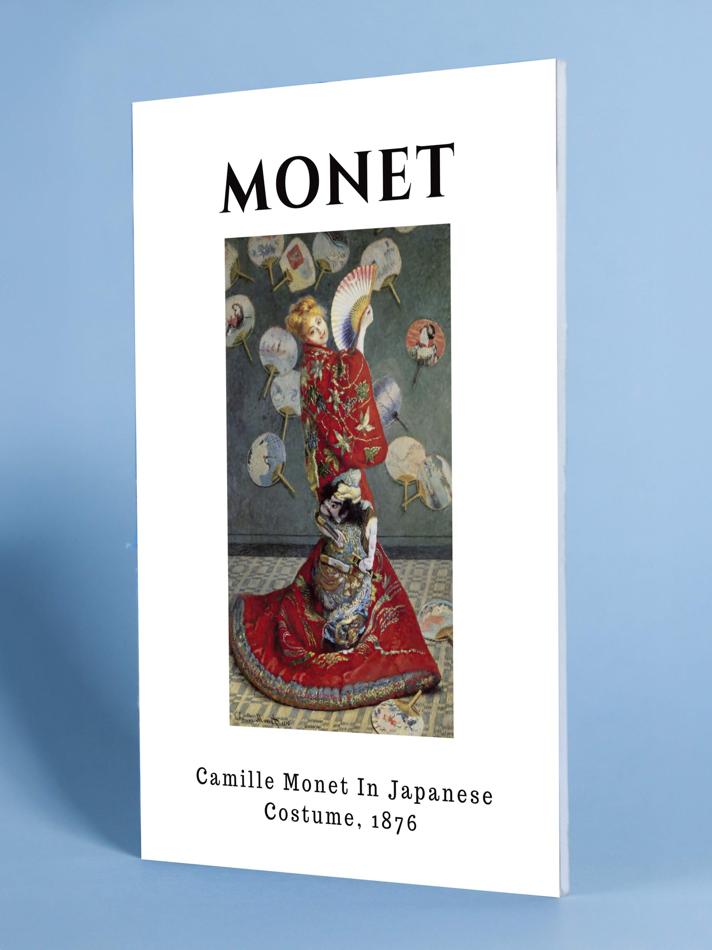 Monet - Camille Monet in Japanese Costume, 1876
