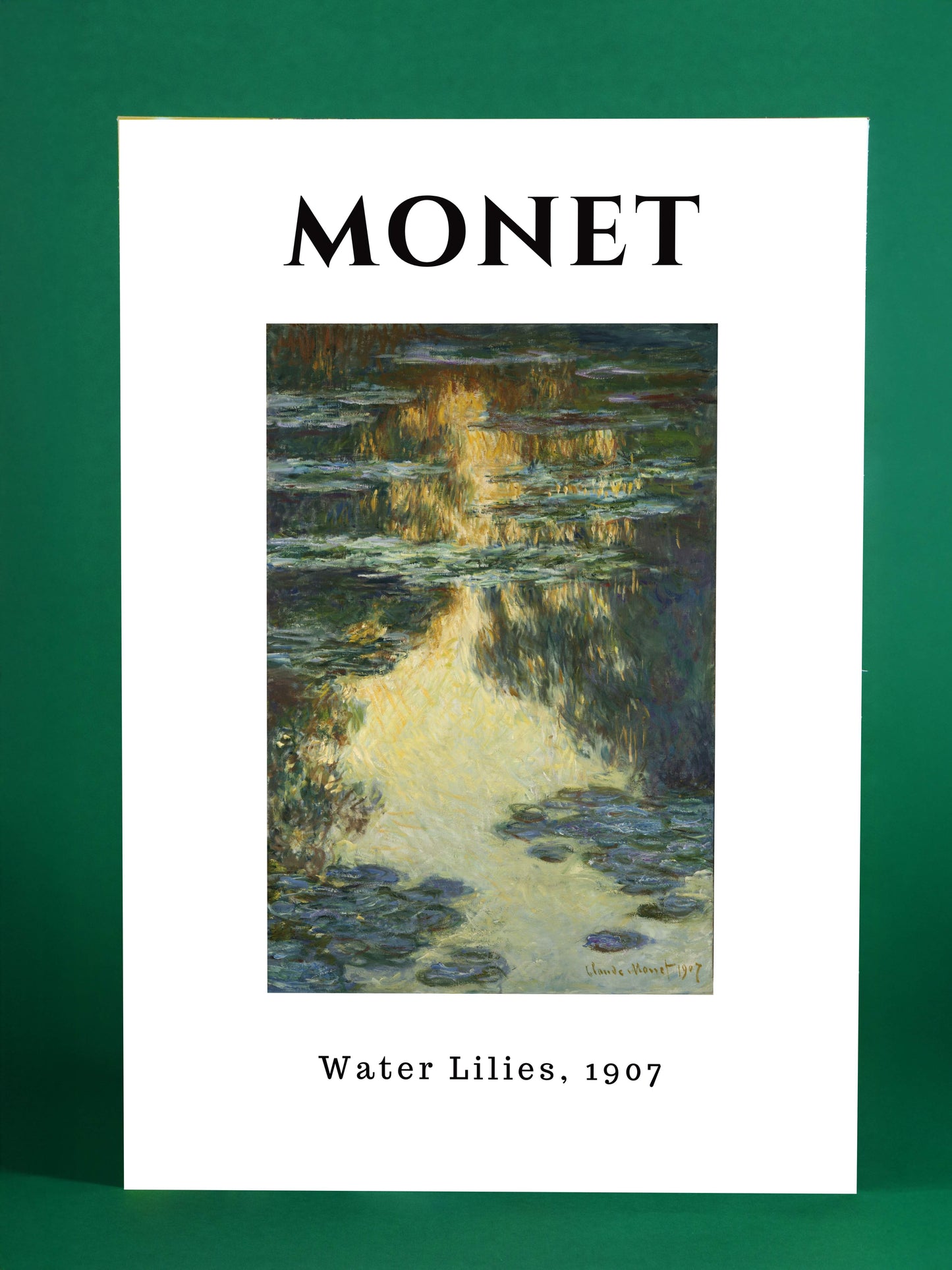 Monet “Water Lilies, 1907” Impressionist