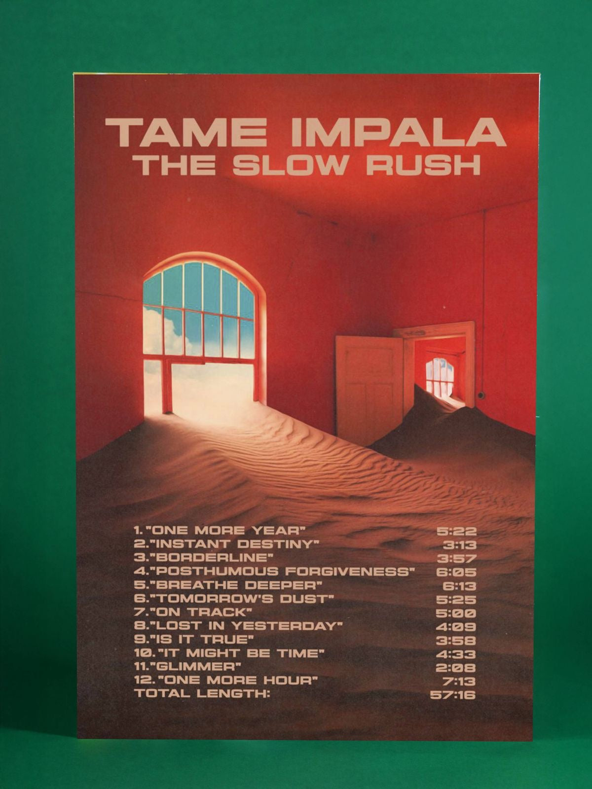 Tame Impala - The Slow Rush Album Poster