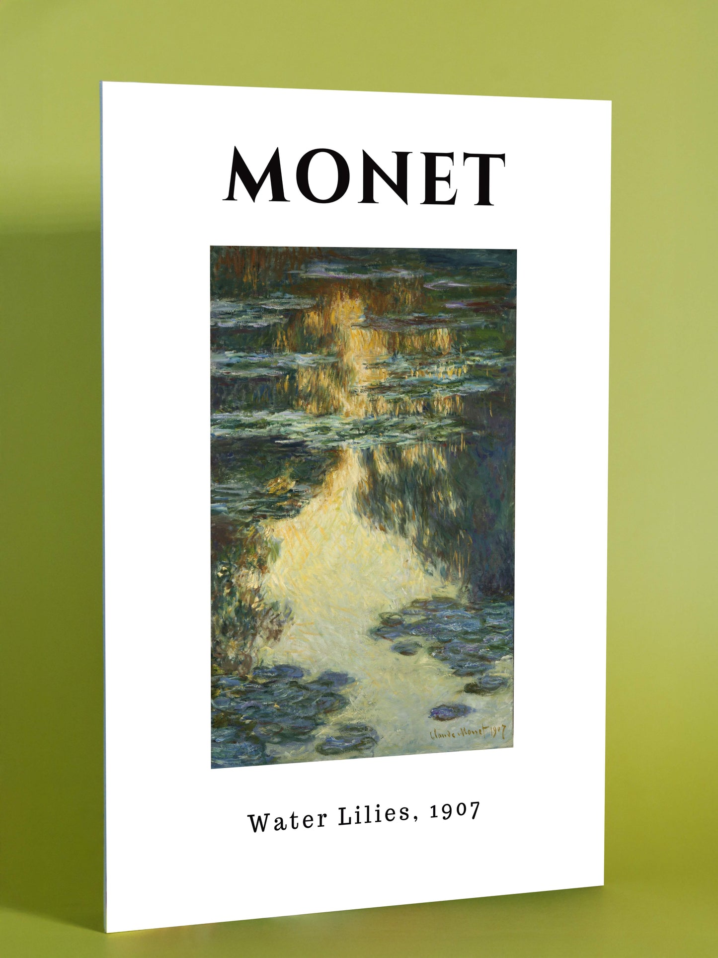 Monet “Water Lilies, 1907” Impressionist
