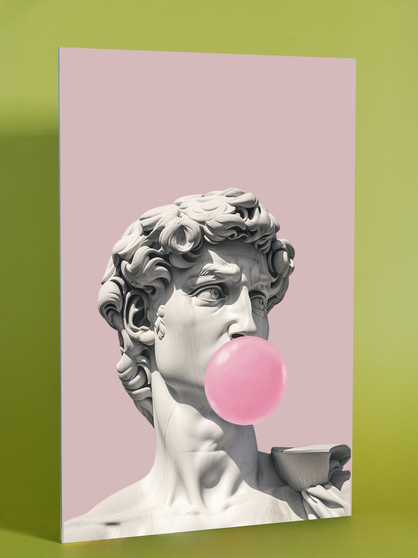 Modern Renaissance Bubblegum Statue Art