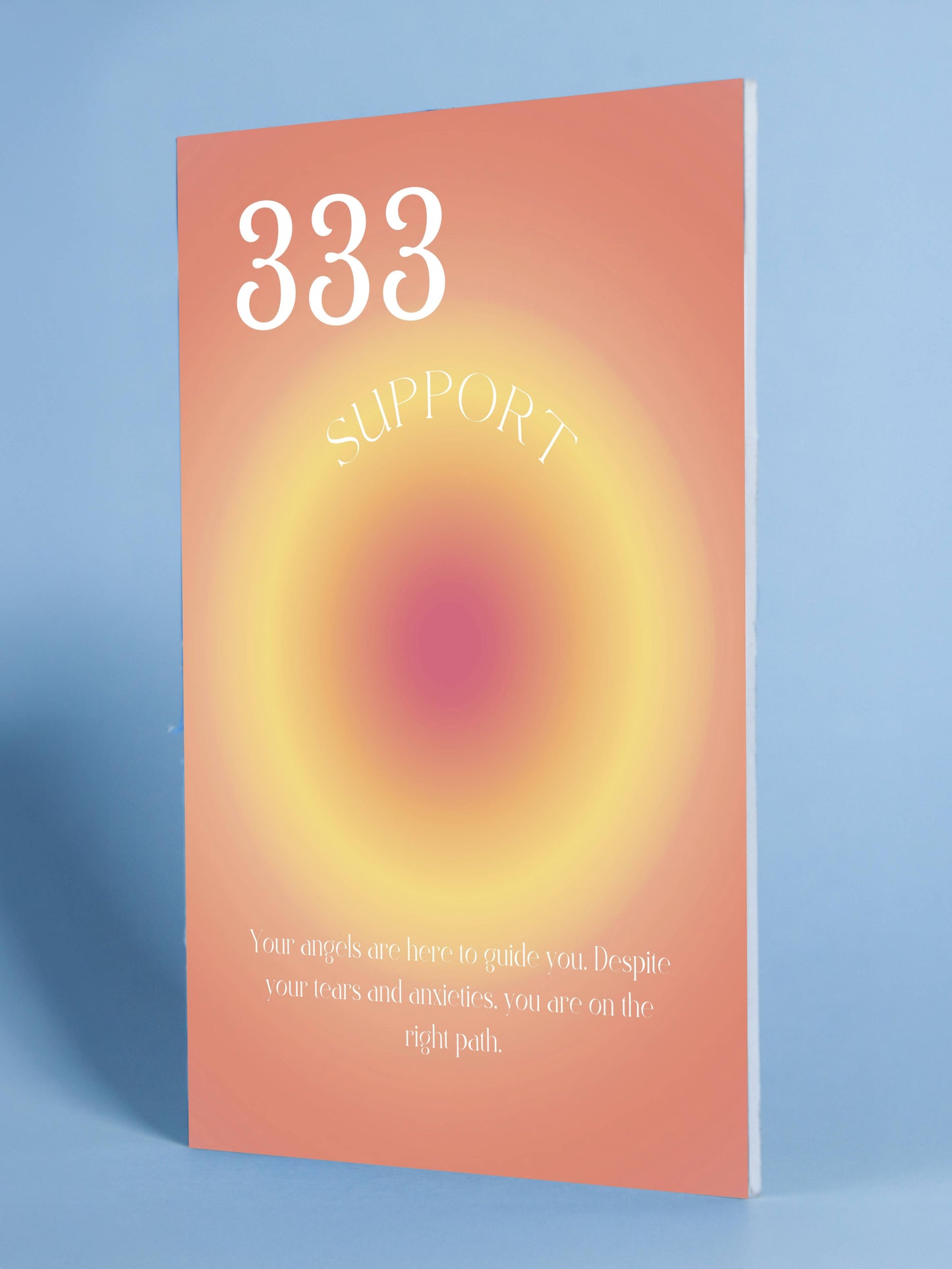 Angel Number 333 Support Poster
