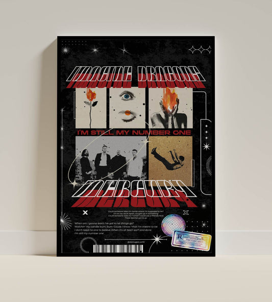 Imagine Dragons “Number One” Art Poster