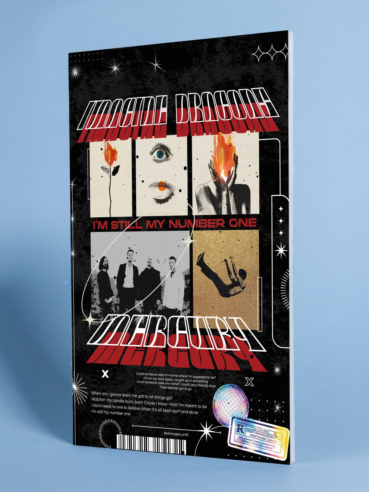 Imagine Dragons “Number One” Art Poster