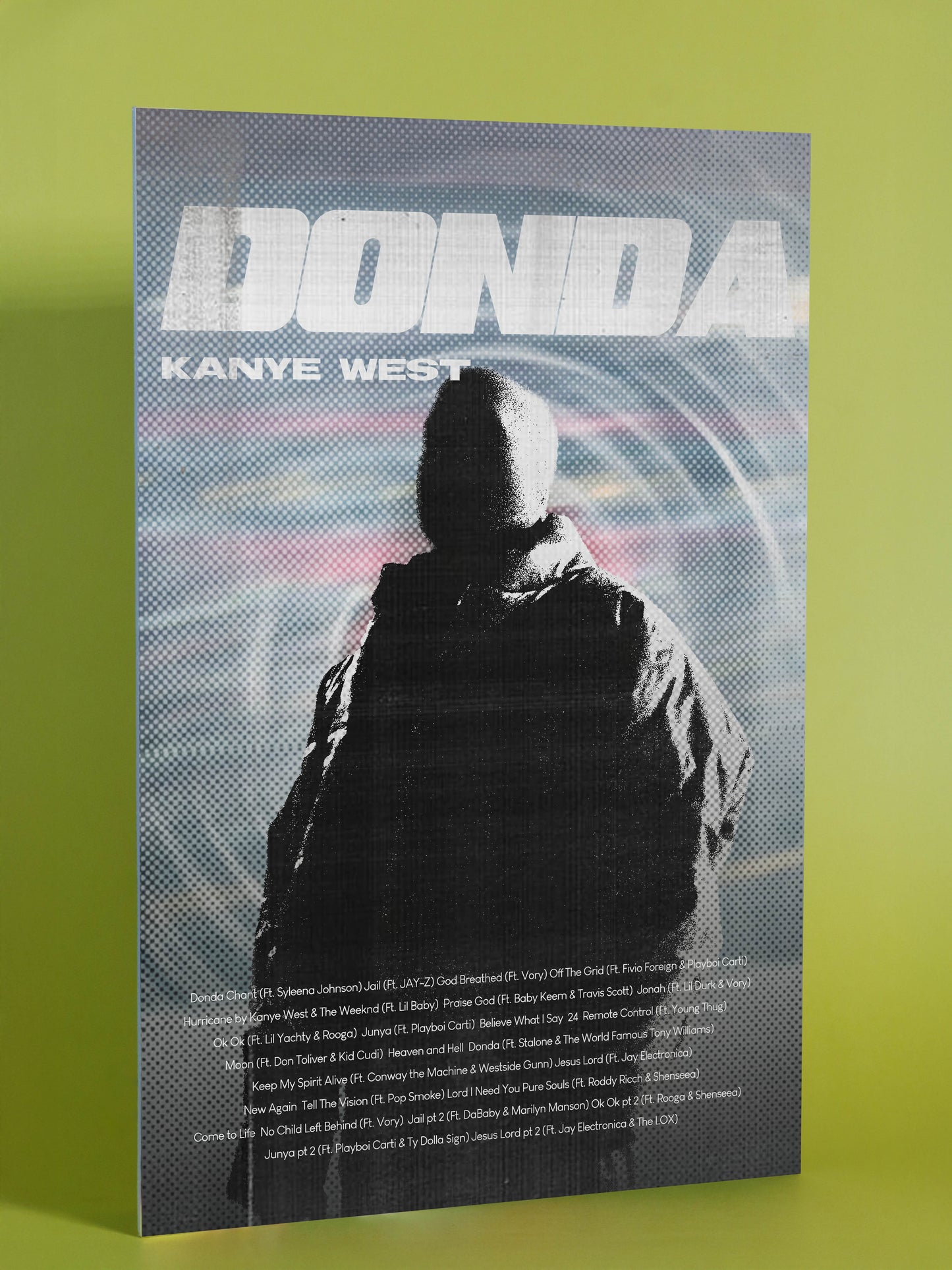Kanye West – Donda Urban Art Poster