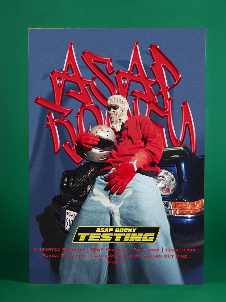 ASAP Rocky “Testing” Graffiti Edition Poster