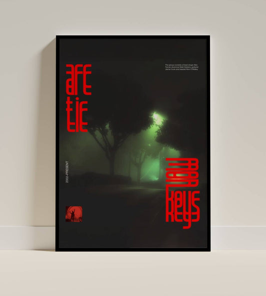 Arctic Monkeys Misty Night Poster