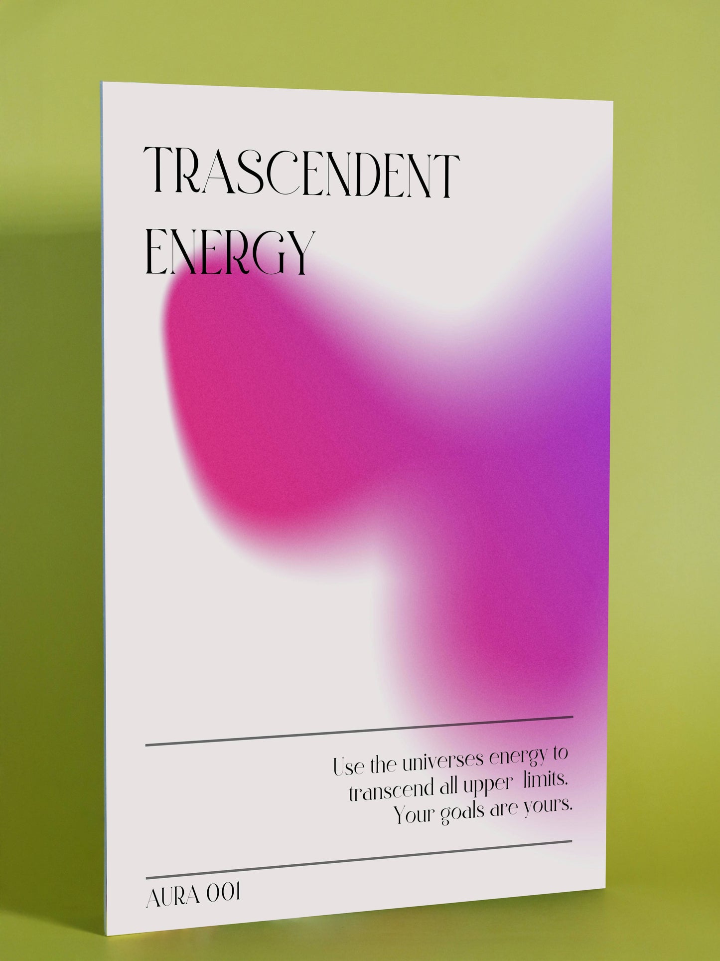 Transcendent Energy Aura Art Print